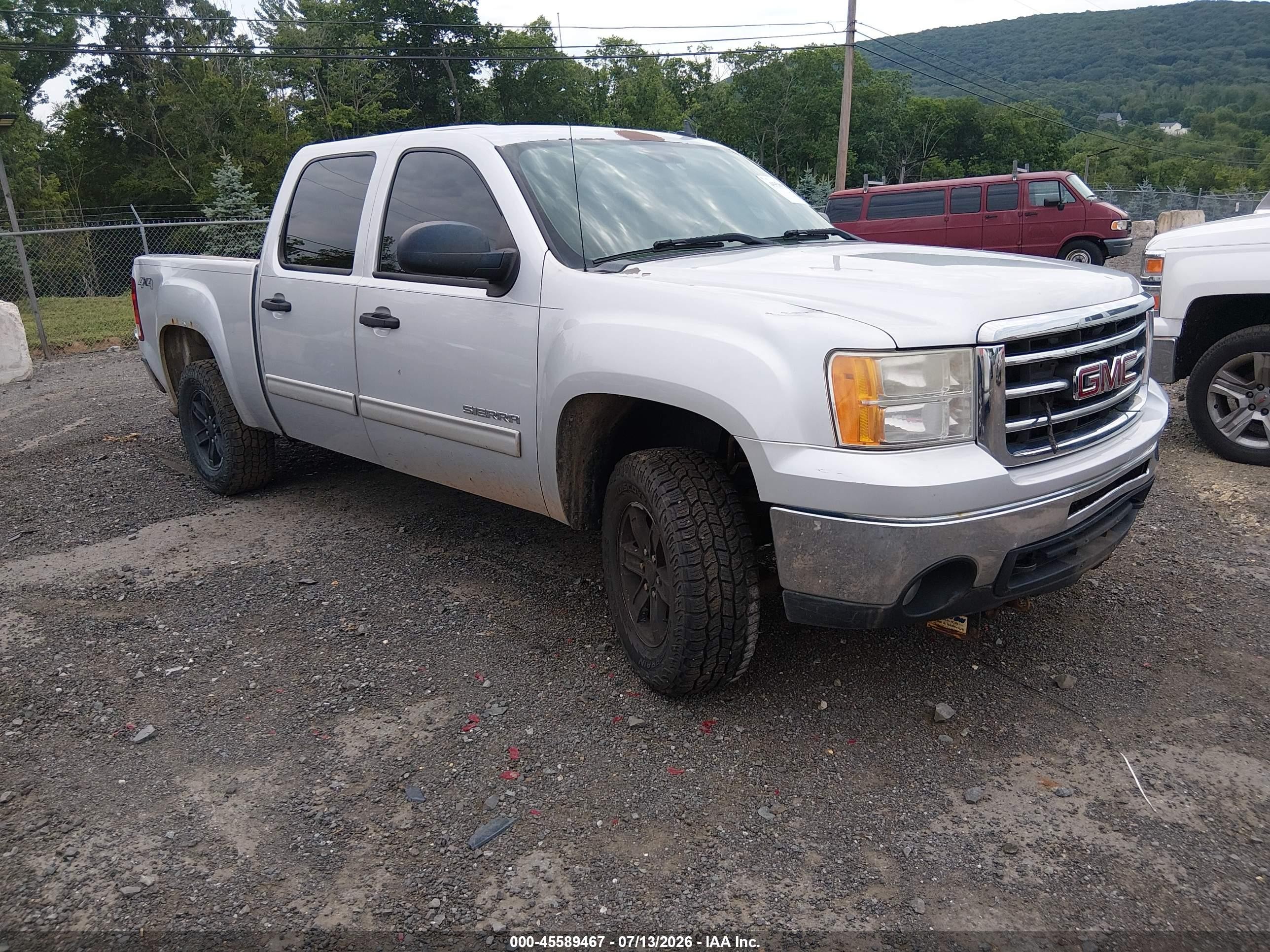 2012 GMC Sierra 1500 SLE, VIN 3GTP2VE79CG149065 — Not stated