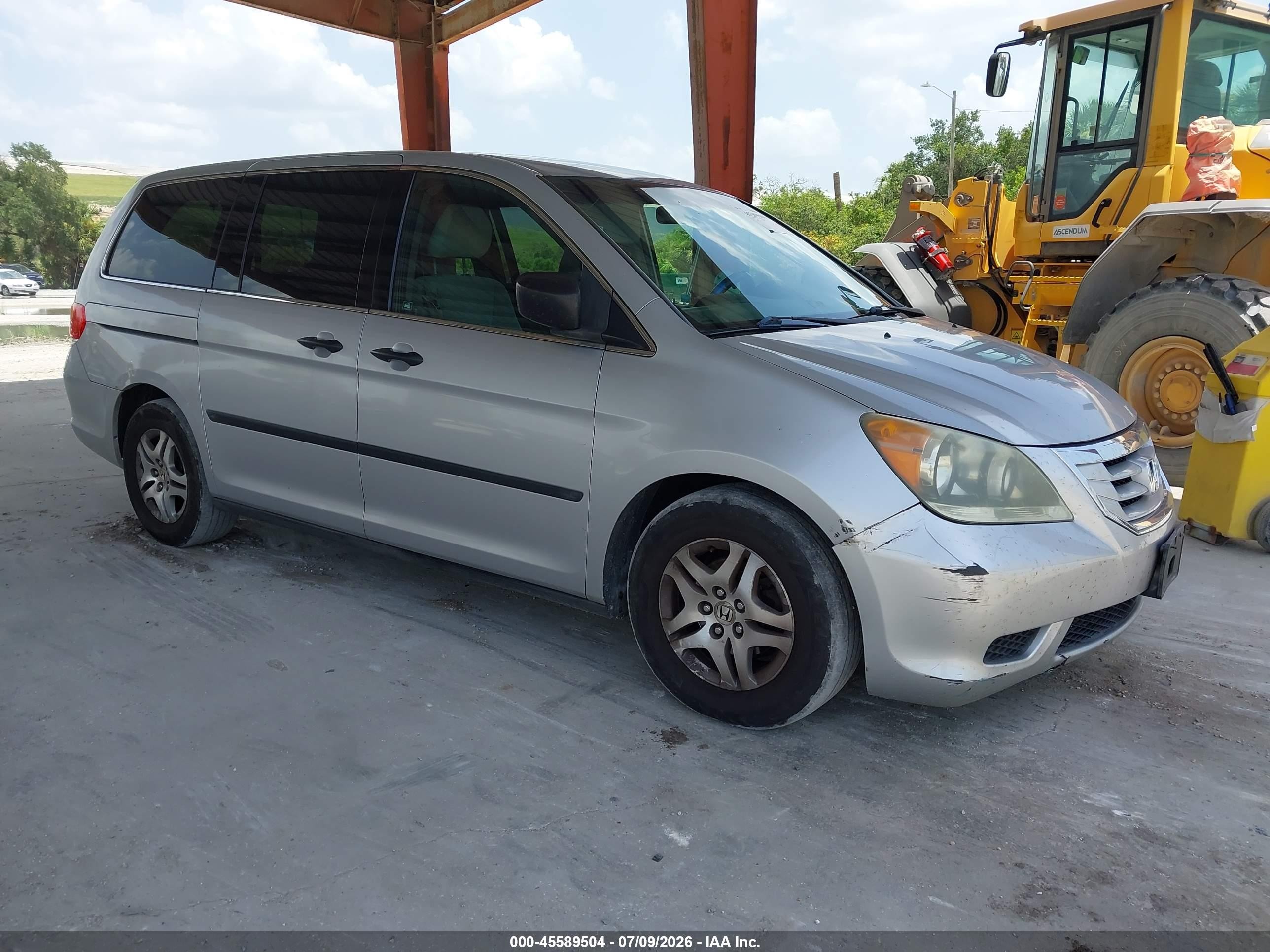 2010 Honda Odyssey LX, VIN 5FNRL3H28AB053411 — All over