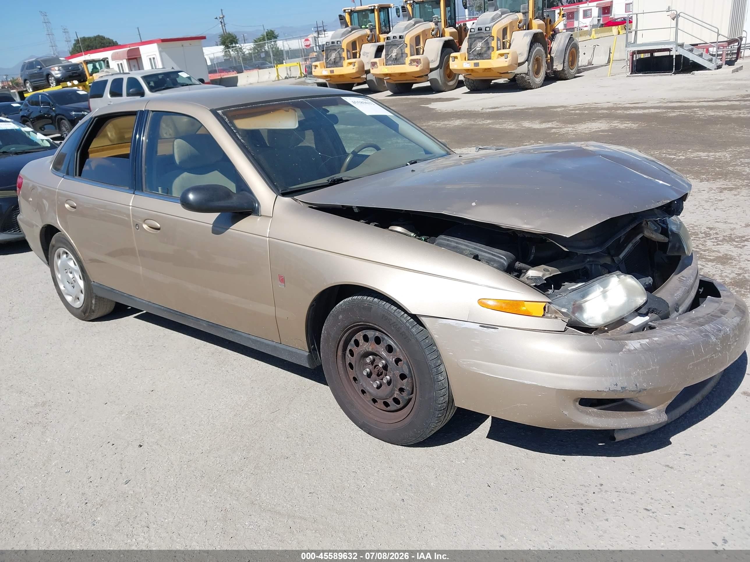 2001 Saturn LS, VIN 1G8JU54F61Y566665 — Front end
