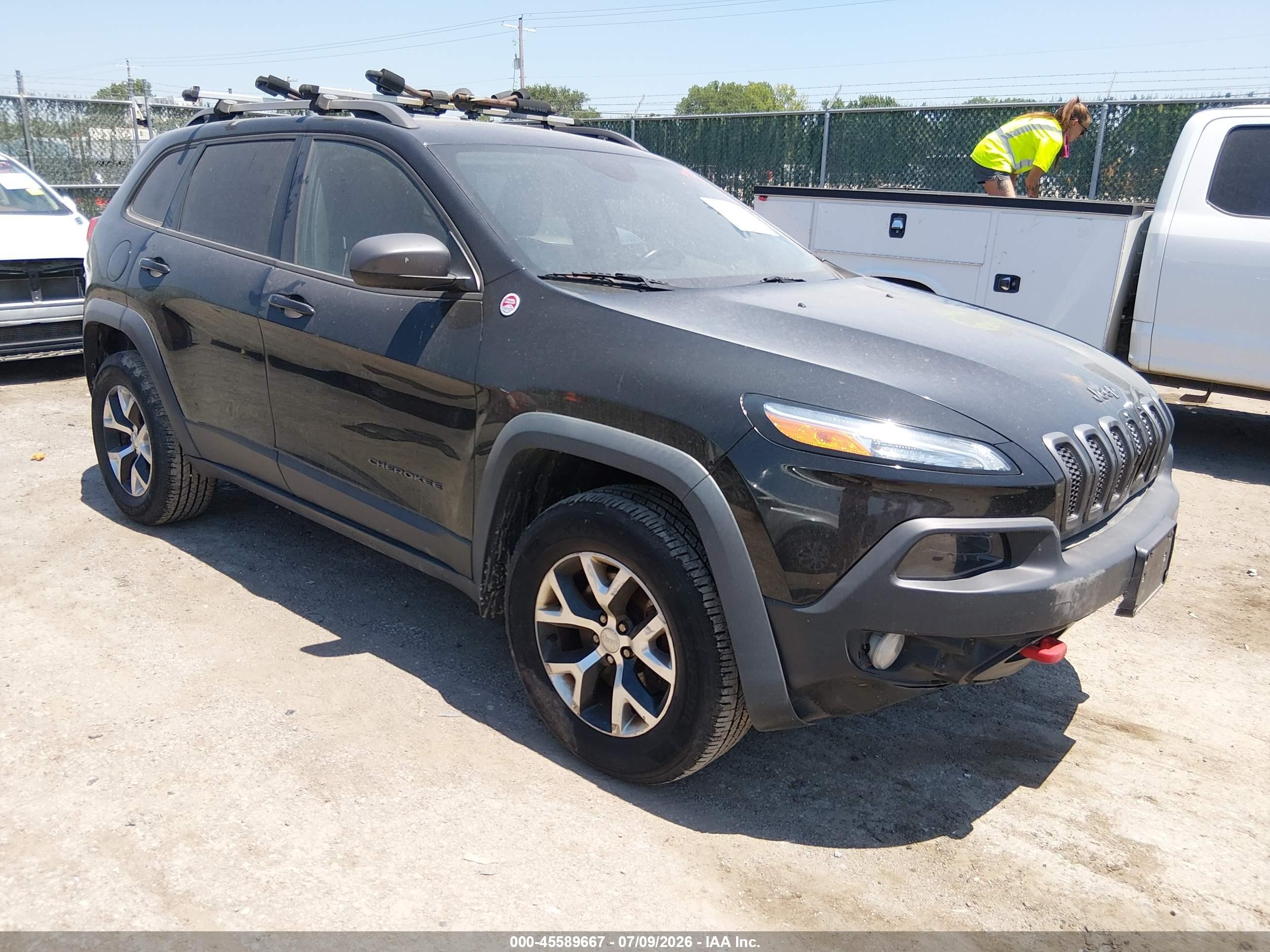 2014 Jeep Cherokee Trailhawk, VIN 1C4PJMBS6EW310000 — Not stated