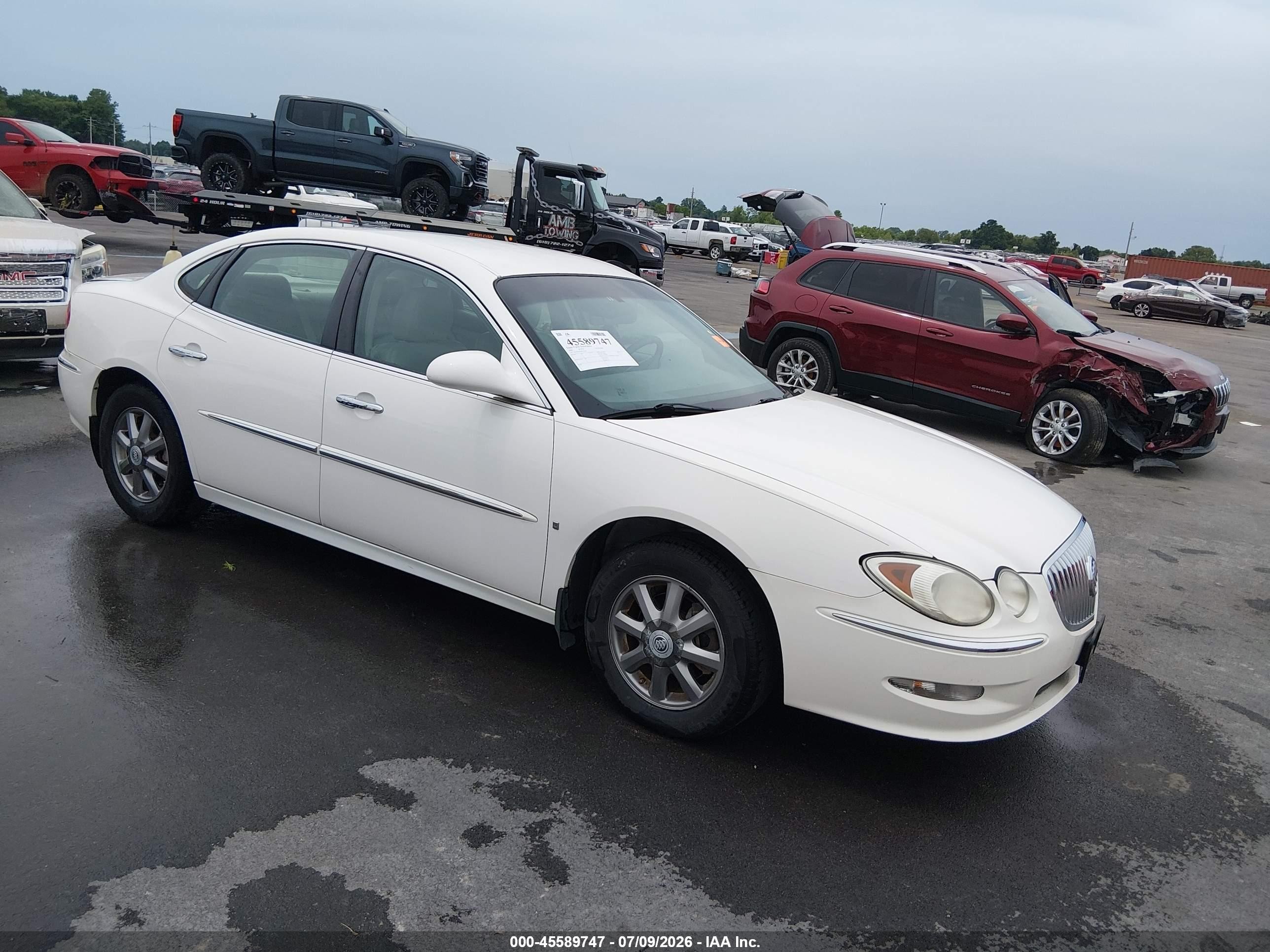 2008 Buick LaCrosse CXL, VIN 2G4WD582881159345 — Зад