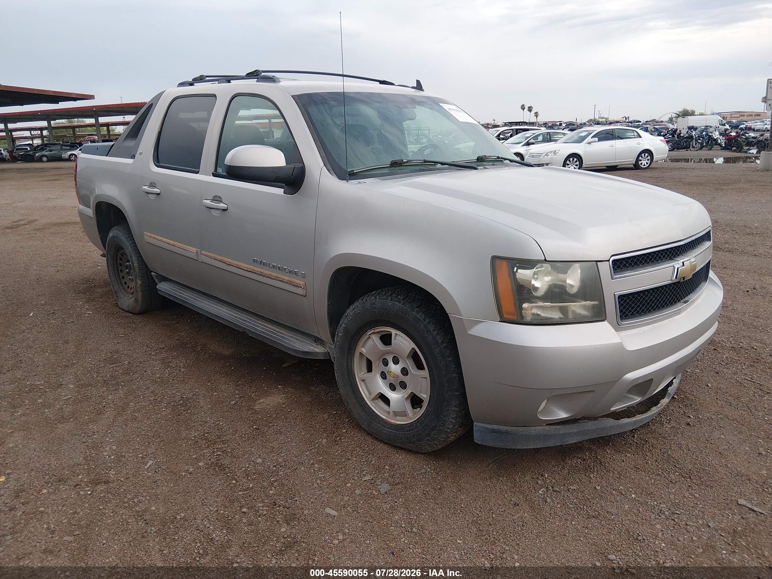 2007 Chevrolet Avalanche 1LT, VIN 3GNFK12387G299980 — Normal wear