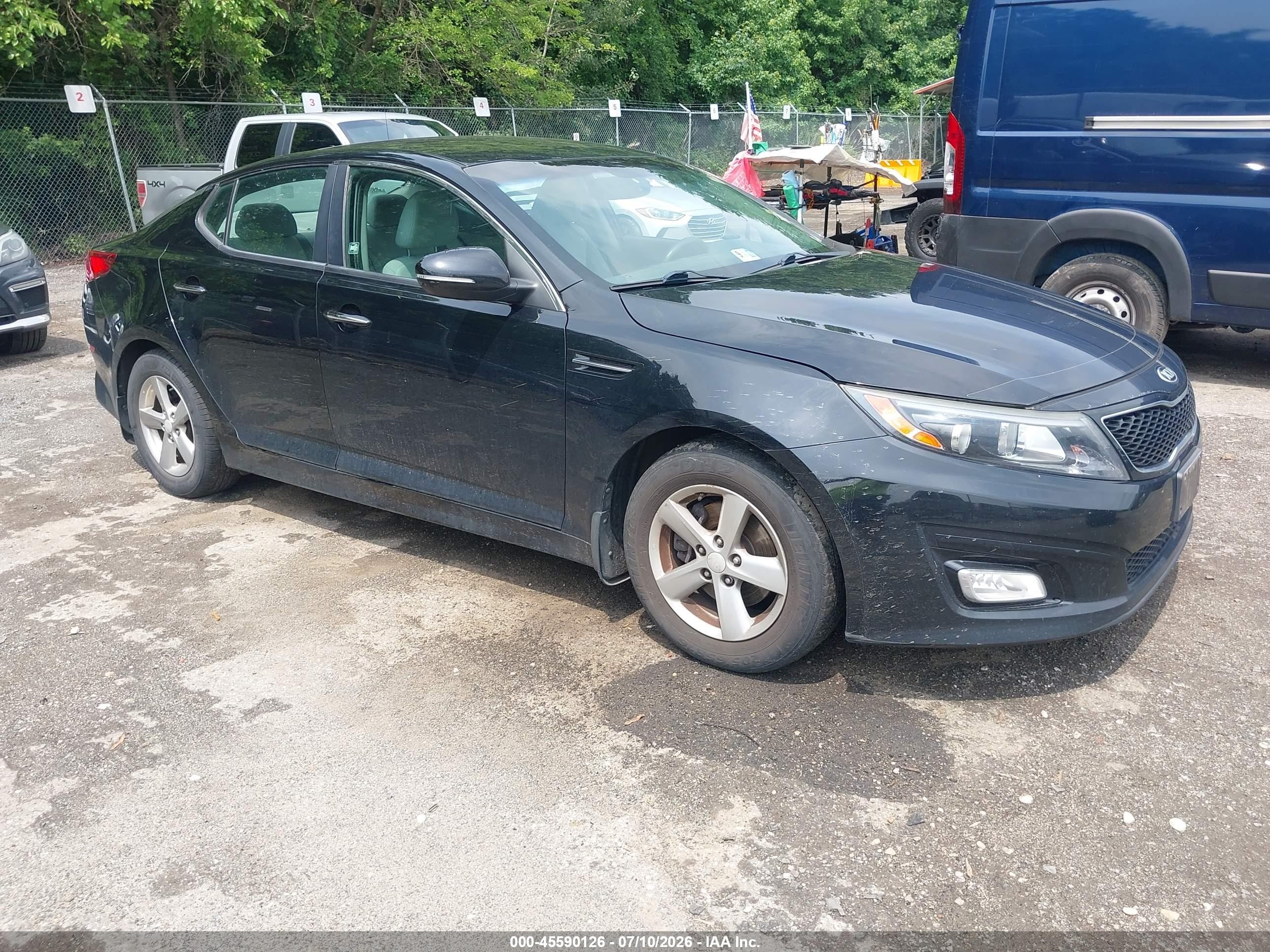 2015 Kia Optima LX, VIN 5XXGM4A76FG463189 — Theft recovery