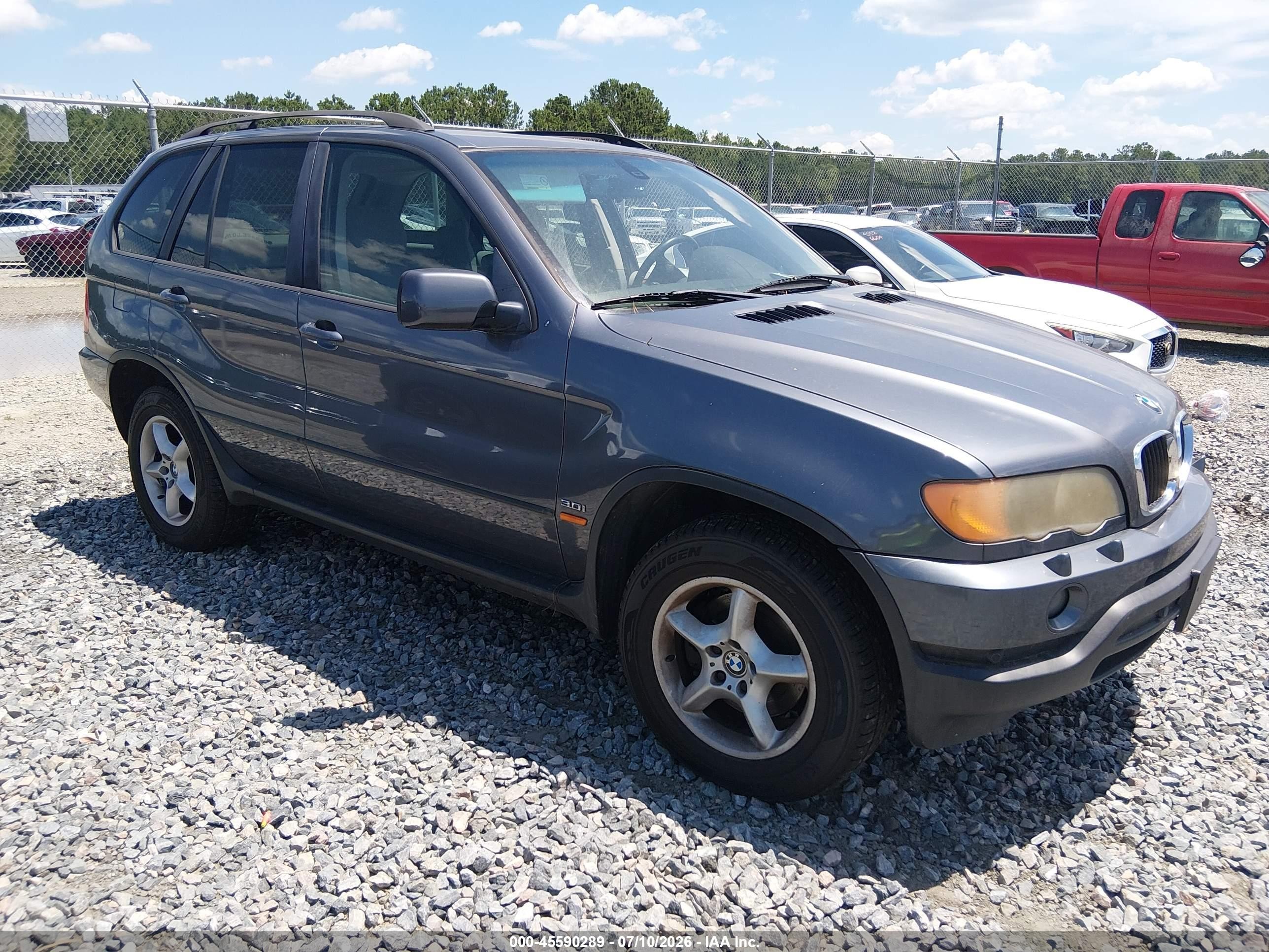 2003 BMW X5 3.0i, VIN 5UXFA535X3LV90141 — Обычный износ