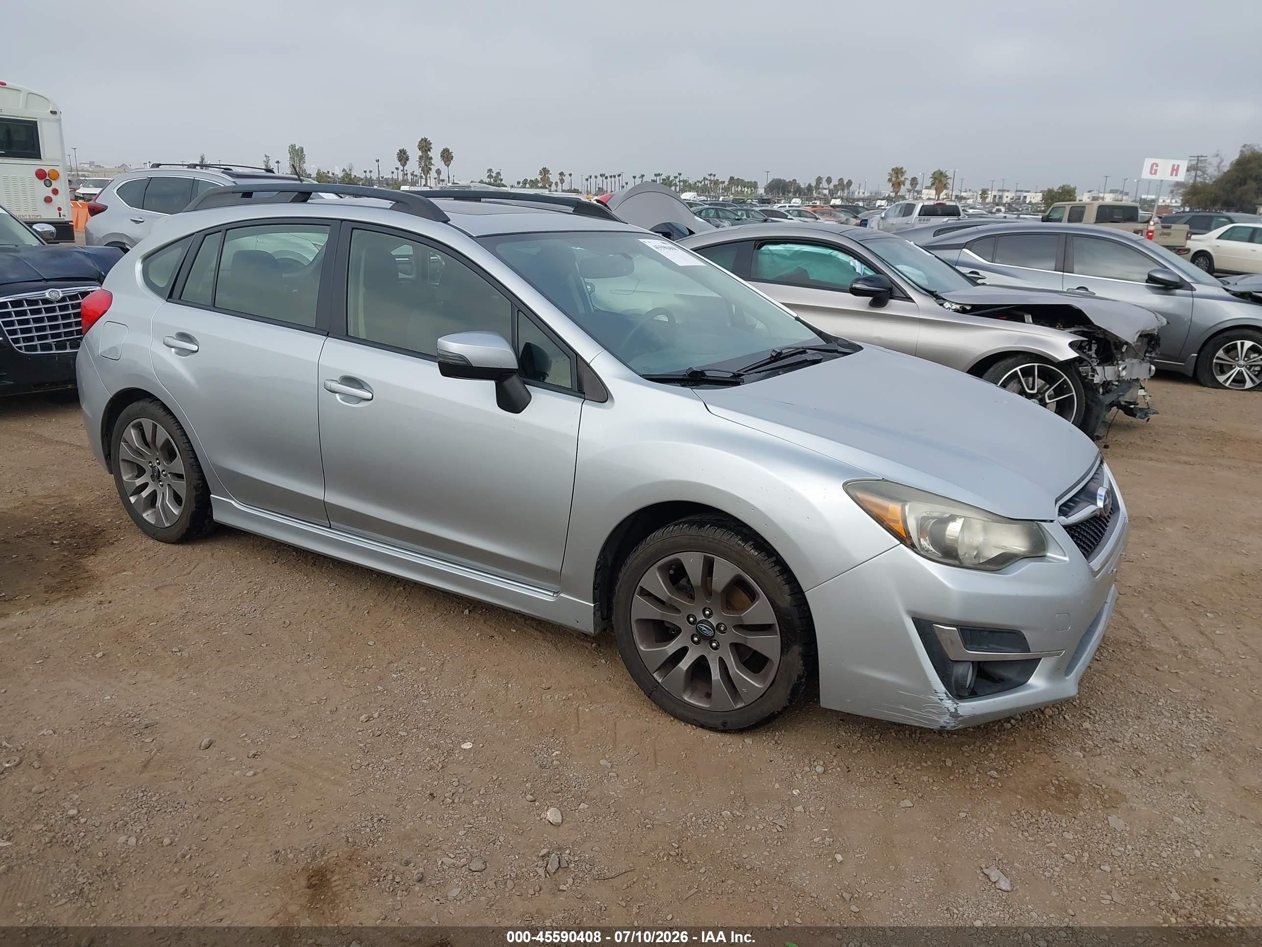 2015 Subaru Impreza Special Sports Premium, VIN JF1GPAU61FH270742 — Normal wear