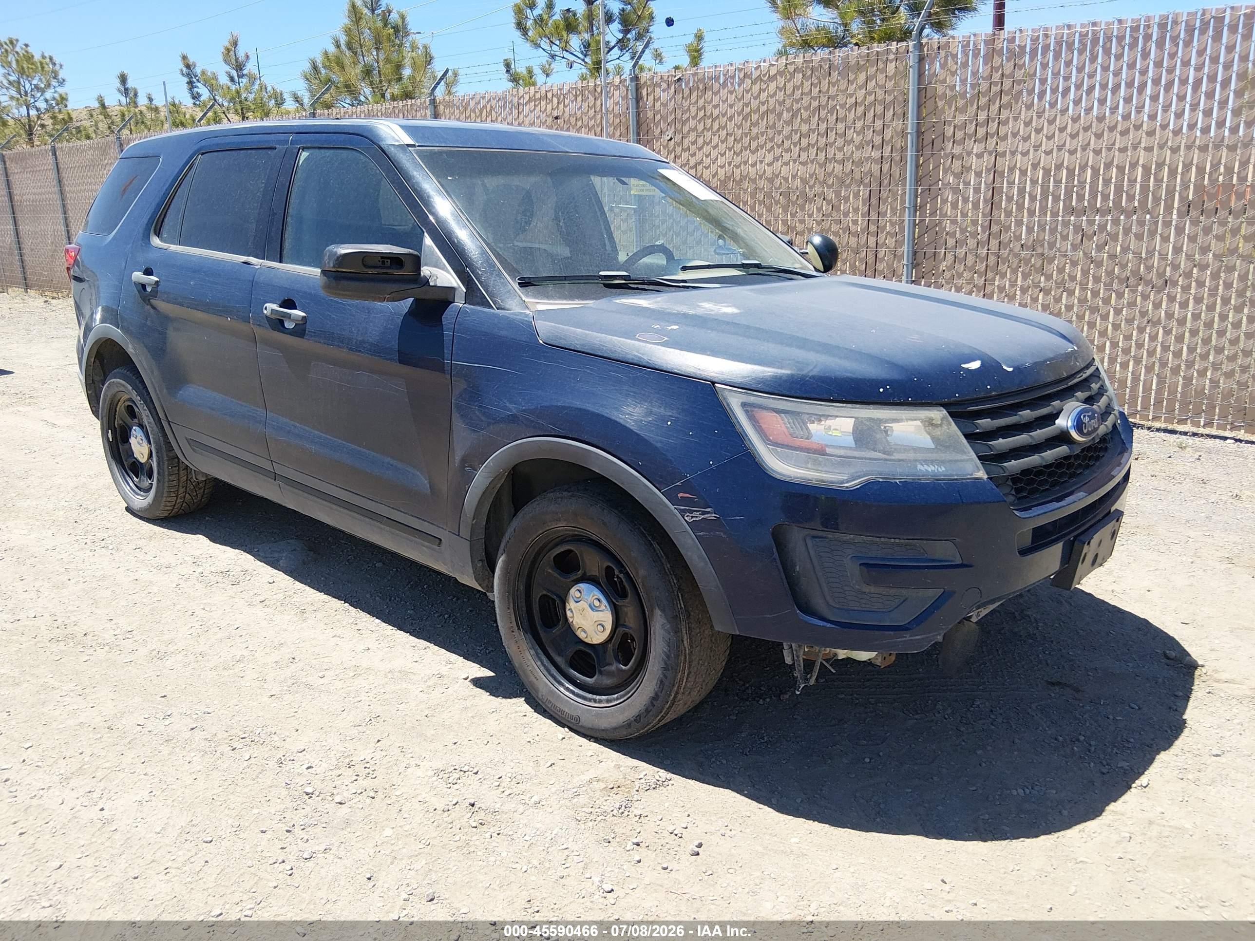 2016 Ford Police Interceptor Utility, VIN 1FM5K8AR1GGD05791 — Обычный износ