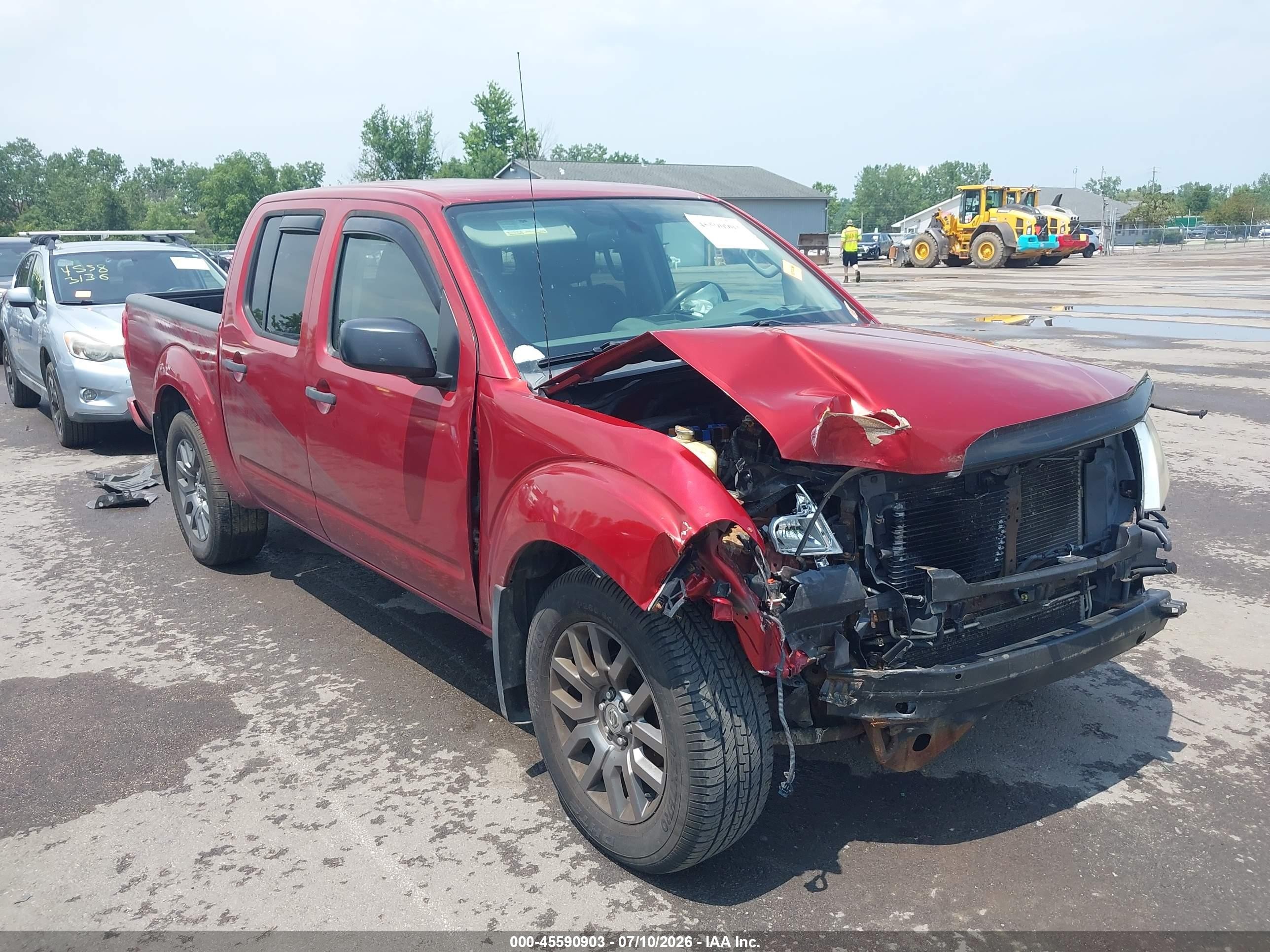 2012 Nissan Frontier Pro-4X, VIN 1N6AD0EV2CC435311 — Front end