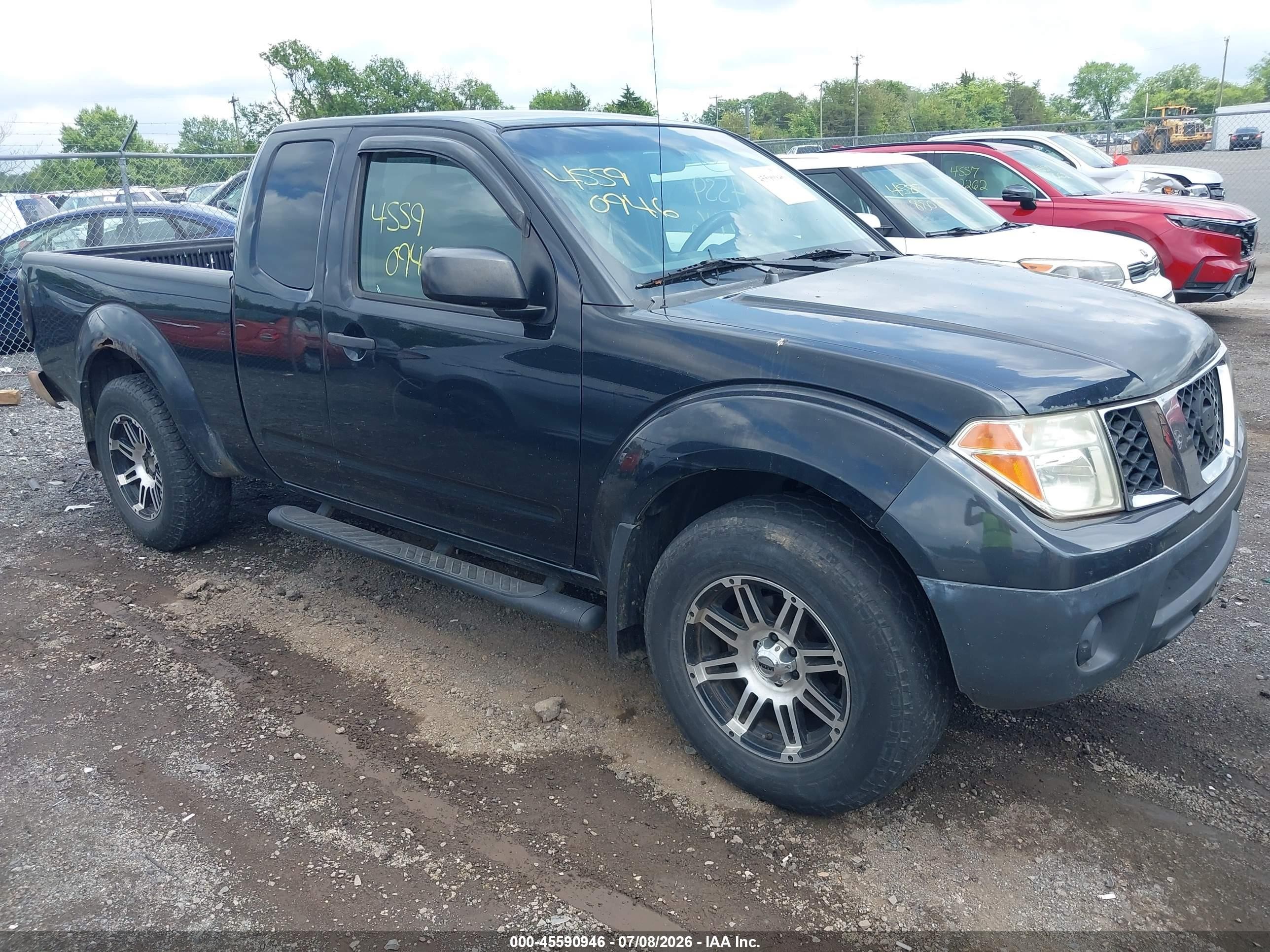 2008 Nissan Frontier SE, VIN 1N6AD06W08C434334 — Normal wear