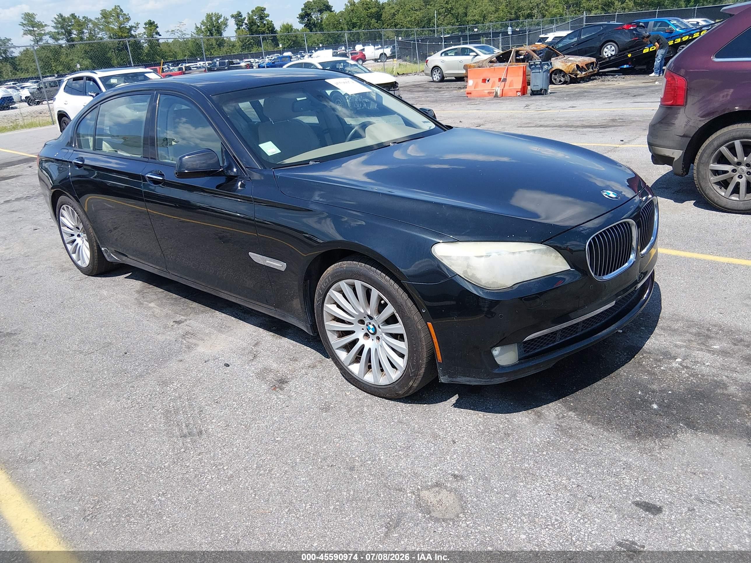 2009 BMW 7 Series 750Li, VIN WBAKB83549CY60338 — Front end