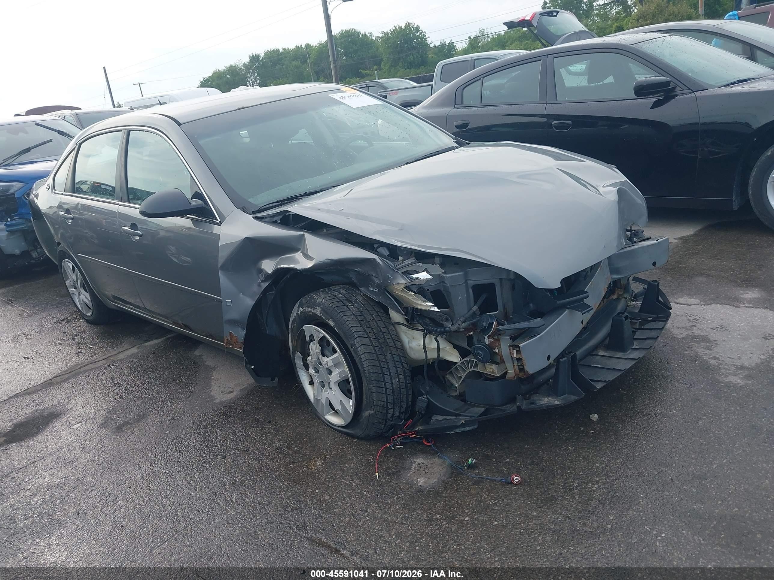 2006 Chevrolet Impala LS, VIN 2G1WB58K169142050 — Front end