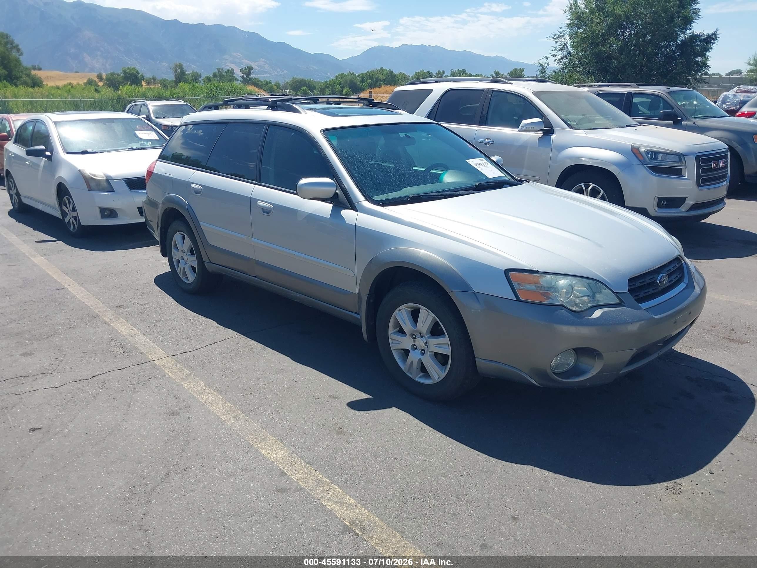 2006 Subaru Legacy Outback Limited, VIN 4S4BP62C967363701 — Normal wear