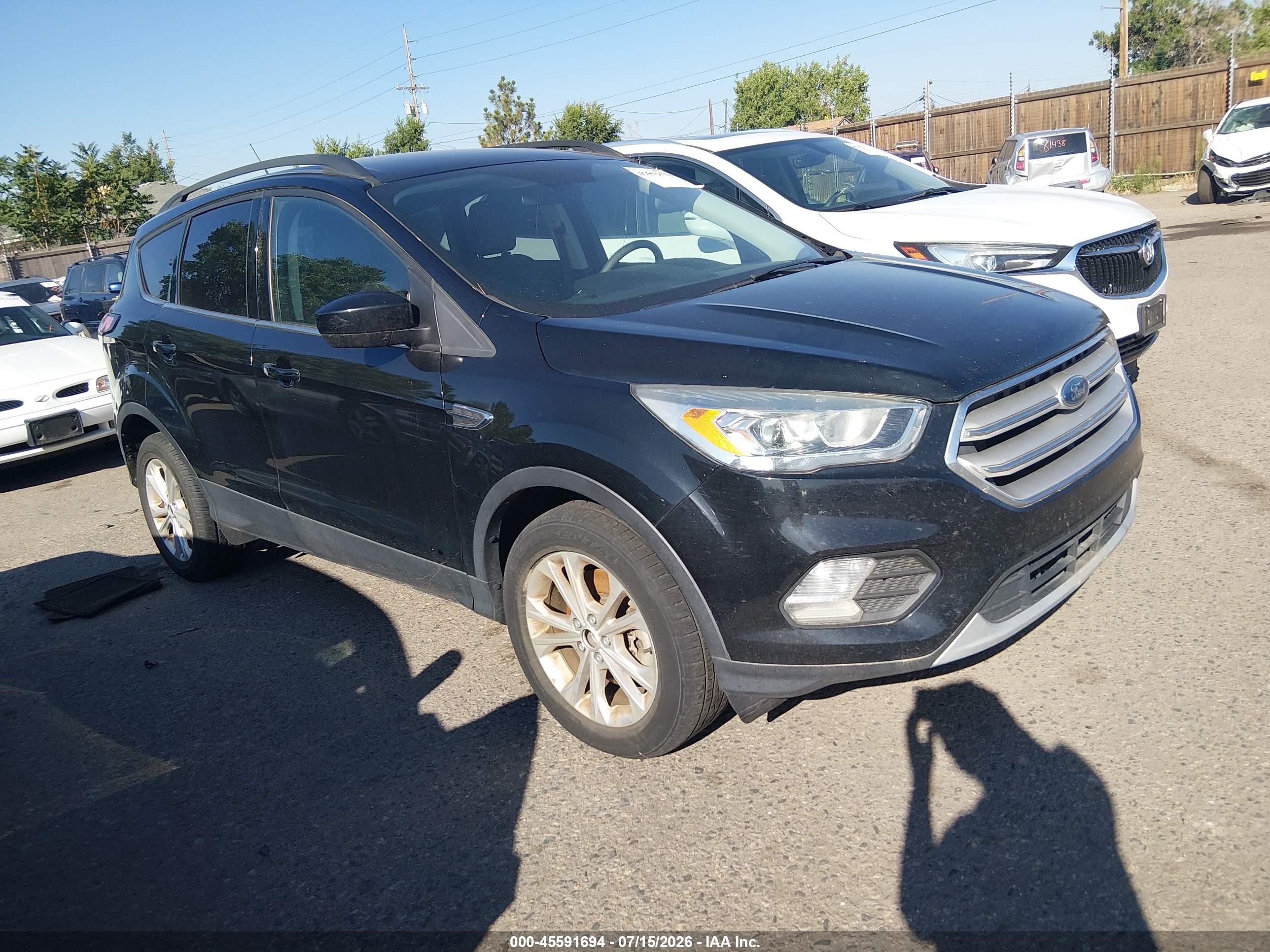 2018 Ford Escape SEL, VIN 1FMCU9HD8JUB61358 — Normal wear