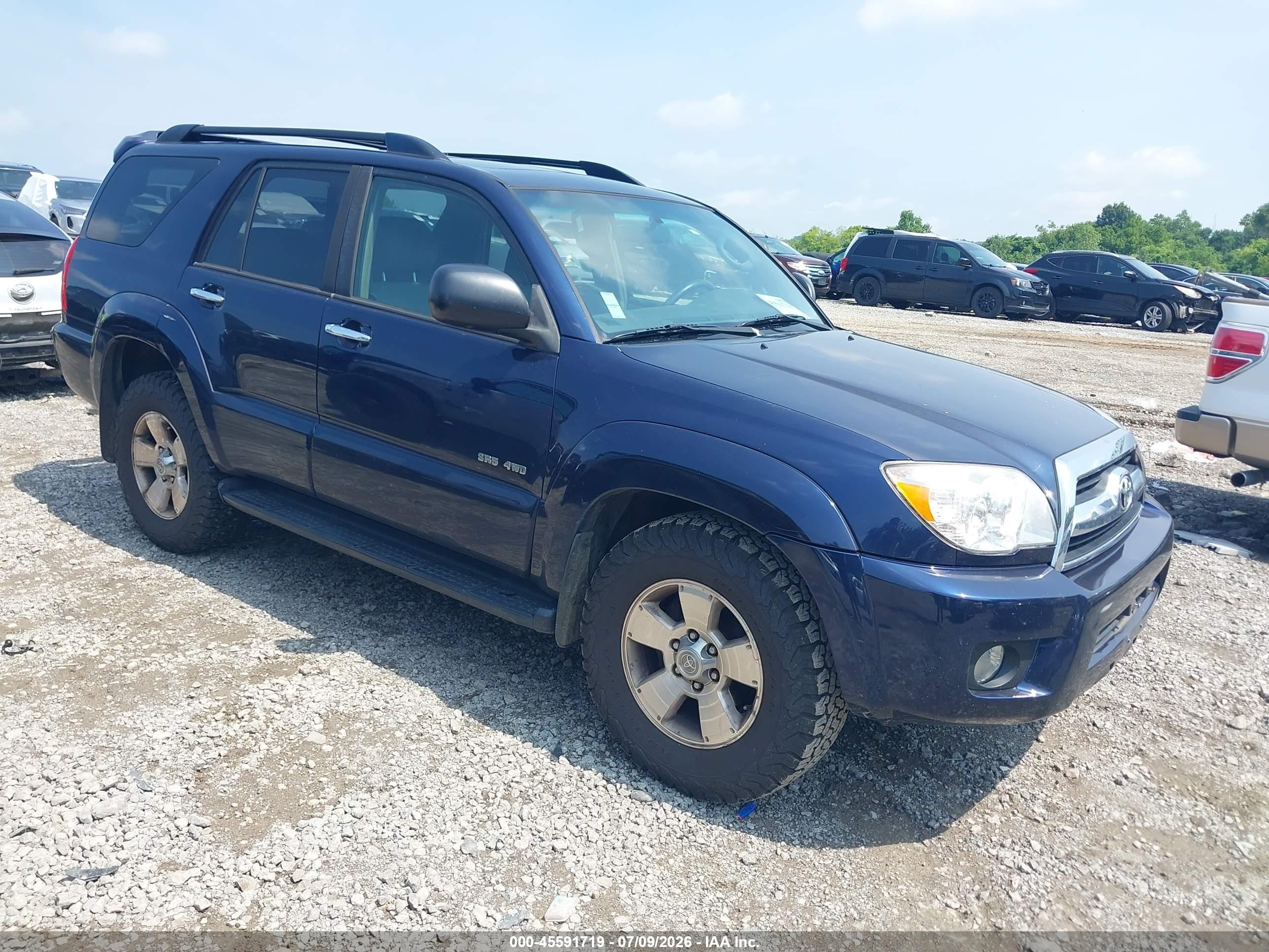 2006 Toyota 4Runner SR5 Sport, VIN JTEBU14R968069626 — Normal wear