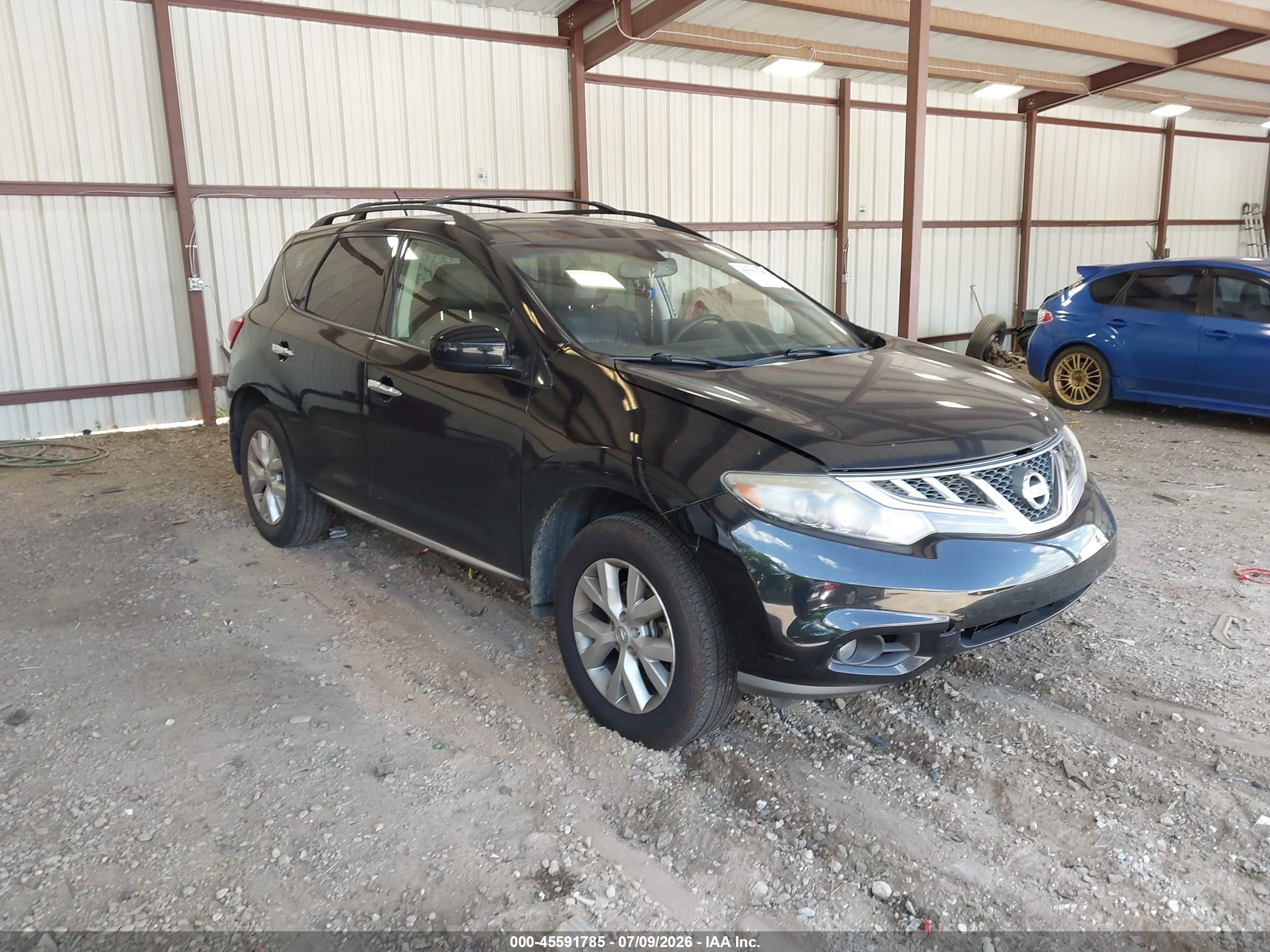 2014 Nissan Murano SL, VIN JN8AZ1MU6EW404670 — Side