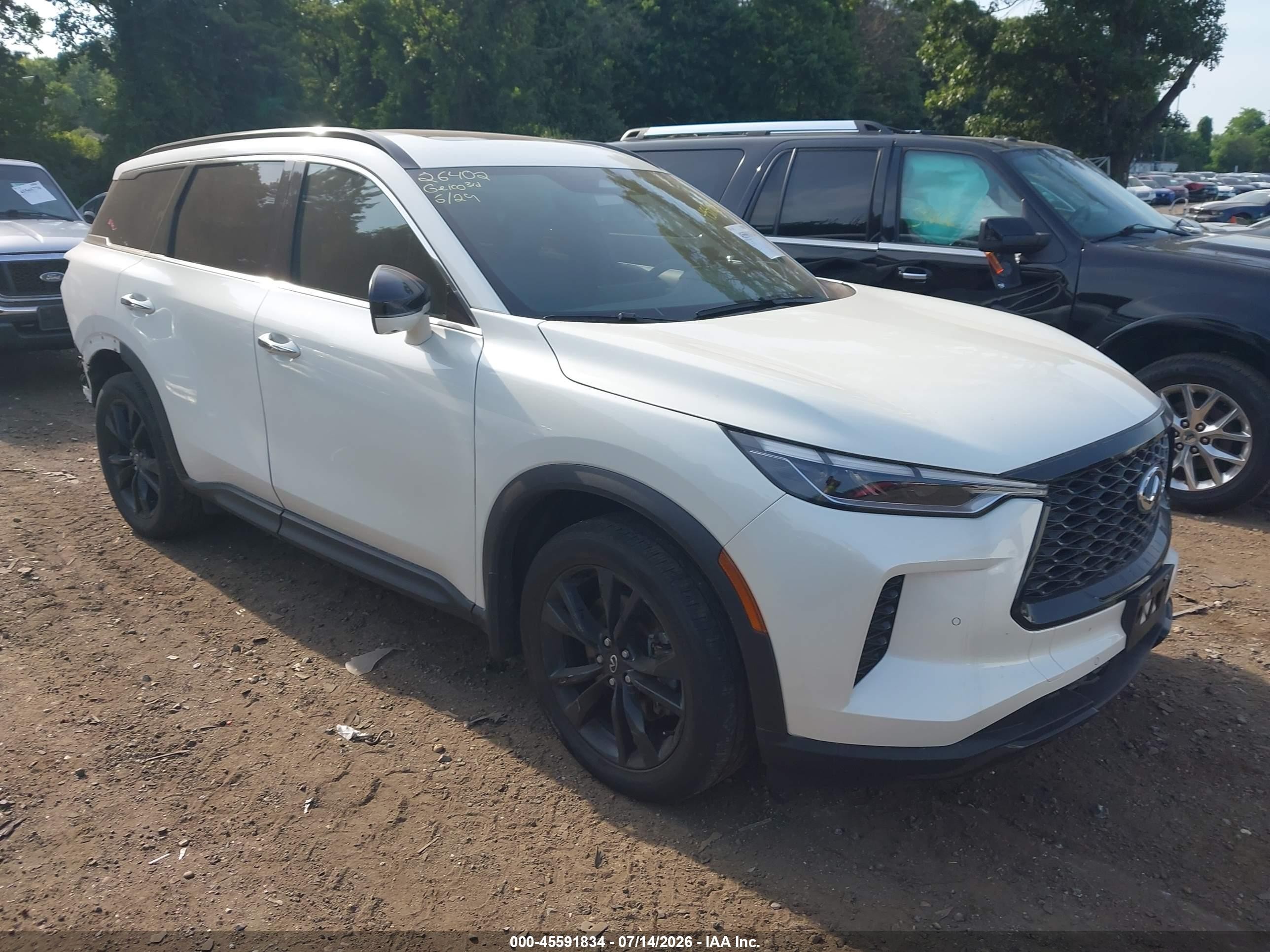 2025 Infiniti QX60 Luxe, VIN 5N1AL1FS6SC336128 — Зад
