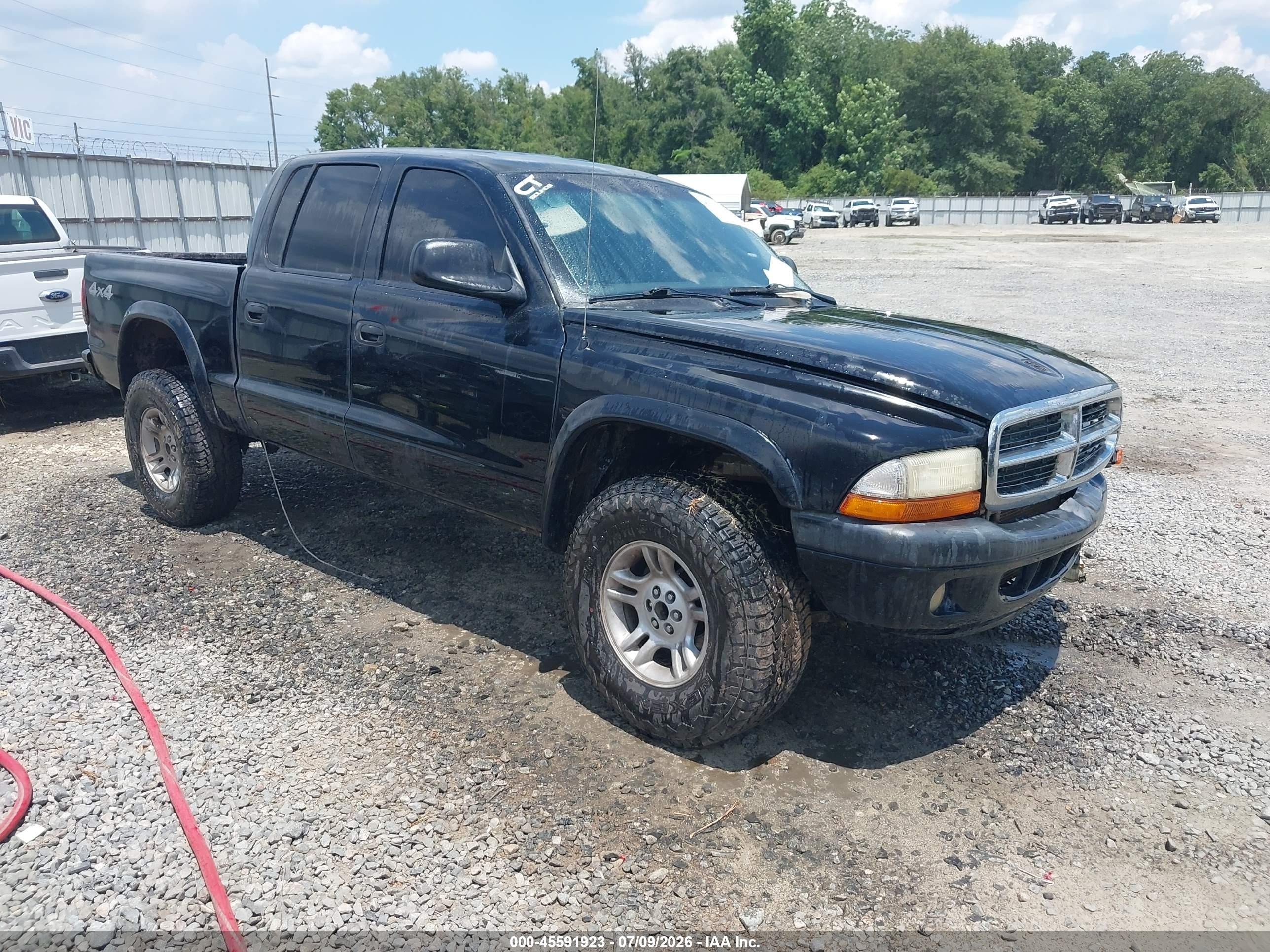 2004 Dodge Dakota Sport, VIN 1D7HG38N54S688531 — Бок