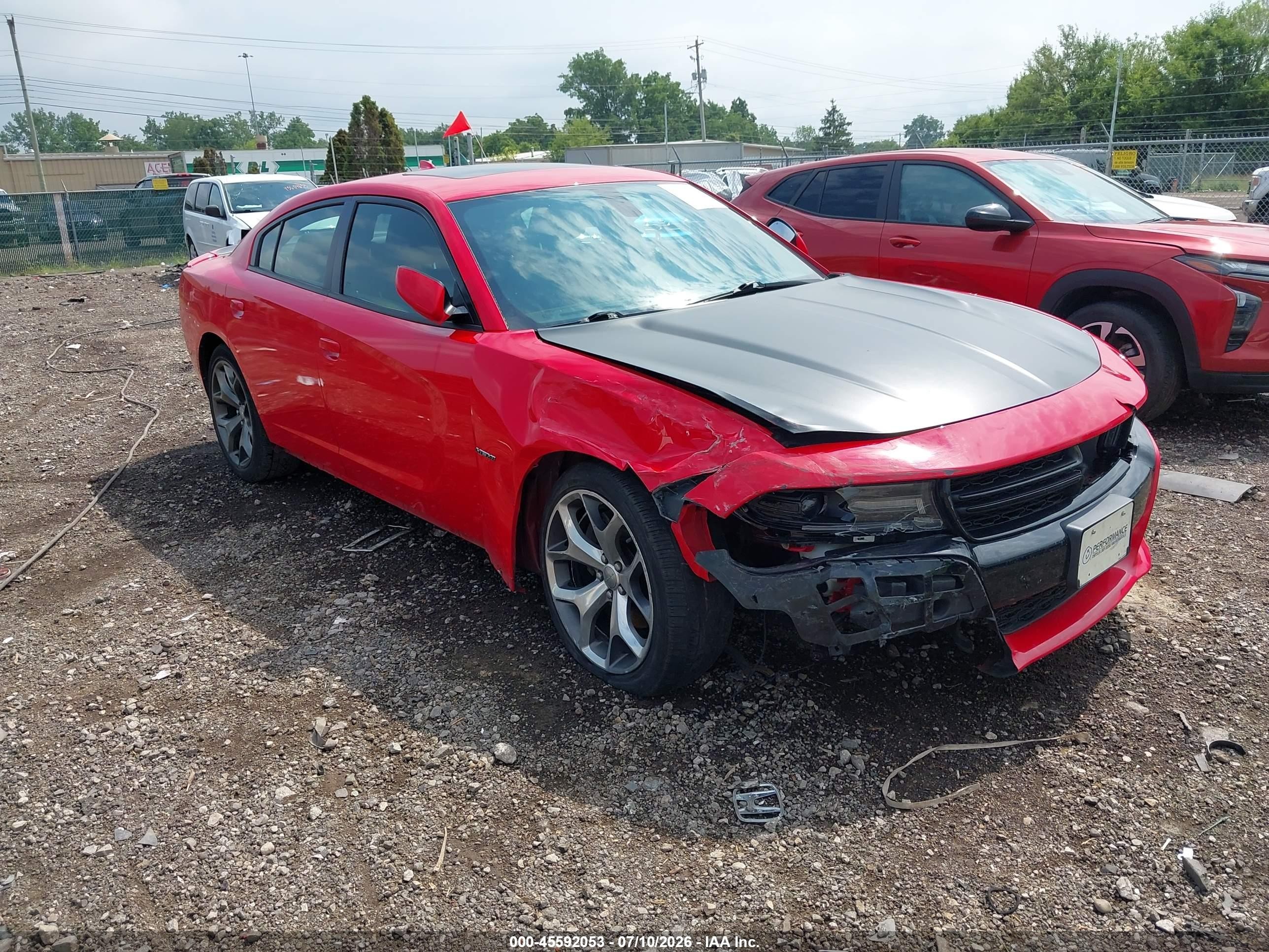 2016 Dodge Charger R/T, VIN 2C3CDXCT7GH169913 — Перед