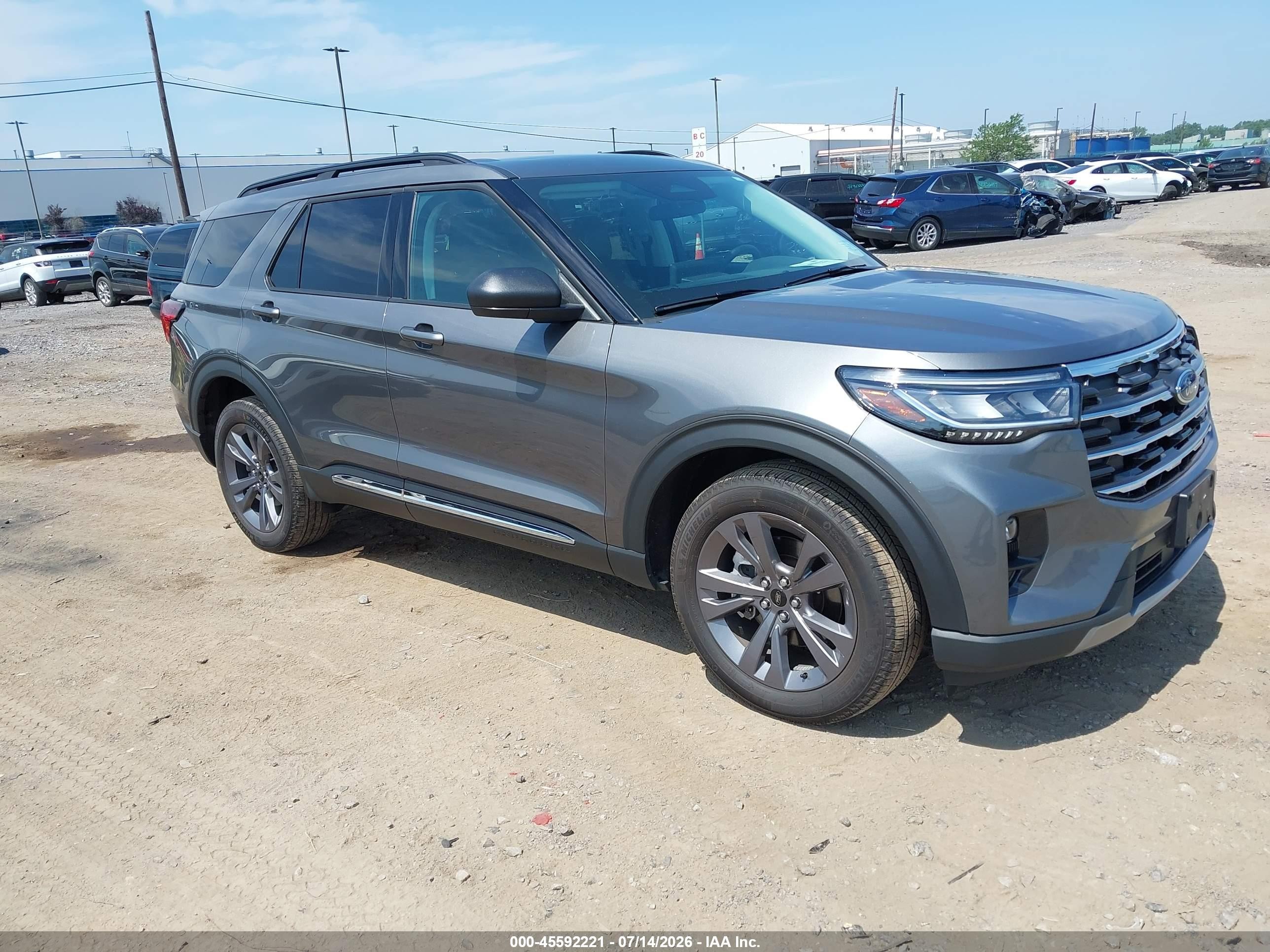 2025 Ford Explorer Active, VIN 1FMUK8DH4SGC65729 — Hail