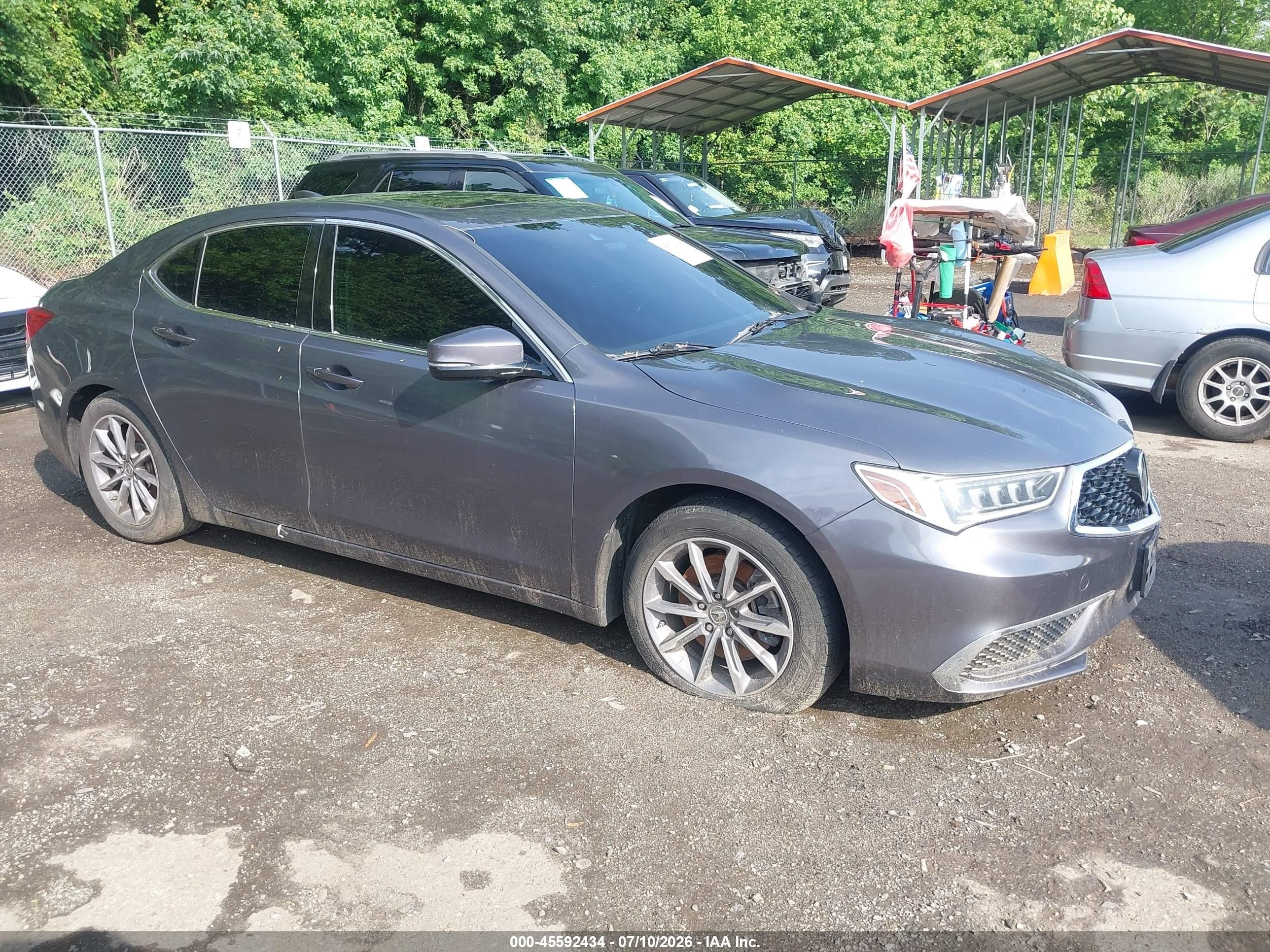 2019 Acura TLX, VIN 19UUB1F36KA003437 — Theft recovery