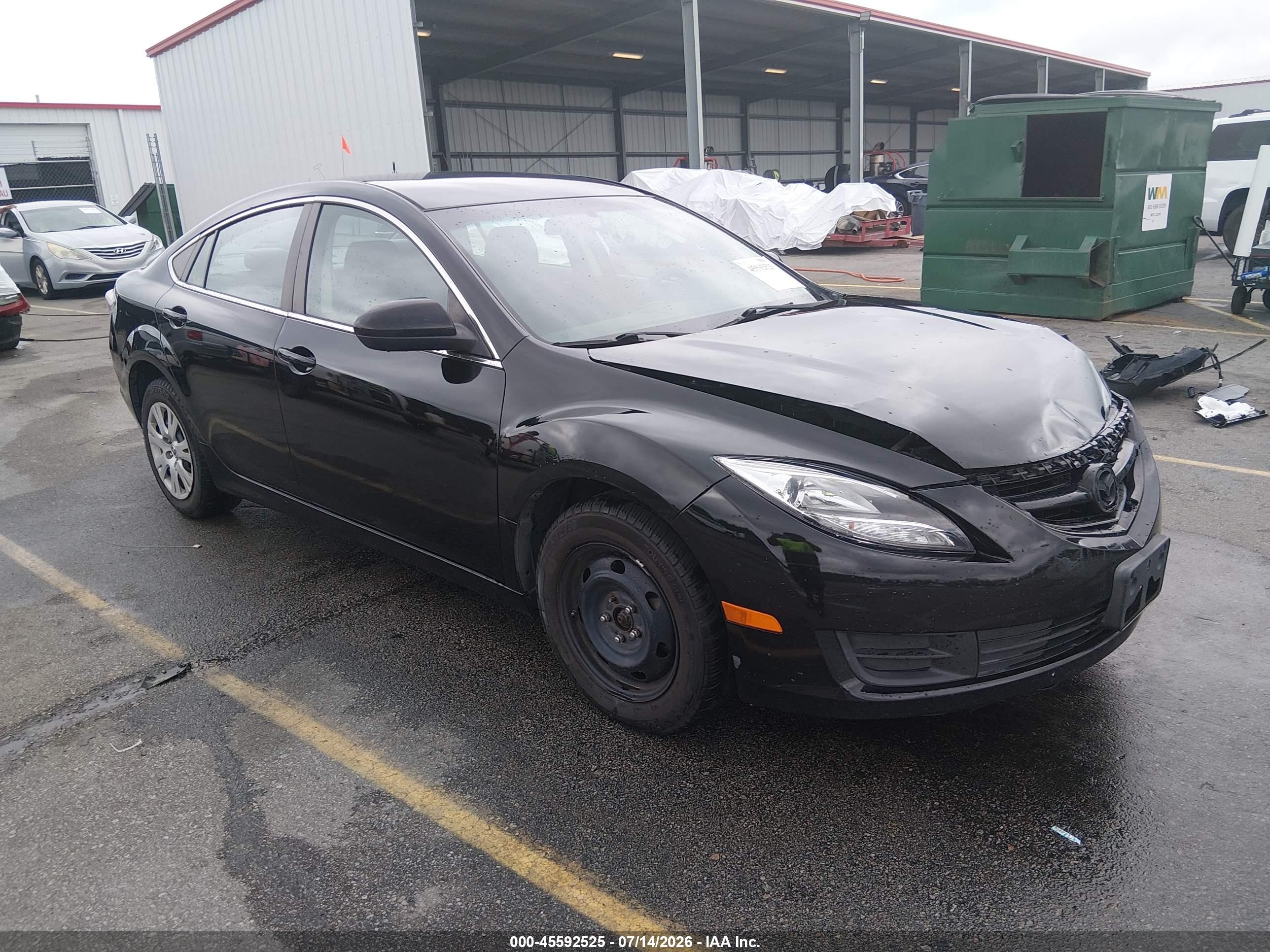 2011 Mazda 6 i Sport, VIN 1YVHZ8BH0B5M08251 — Front end
