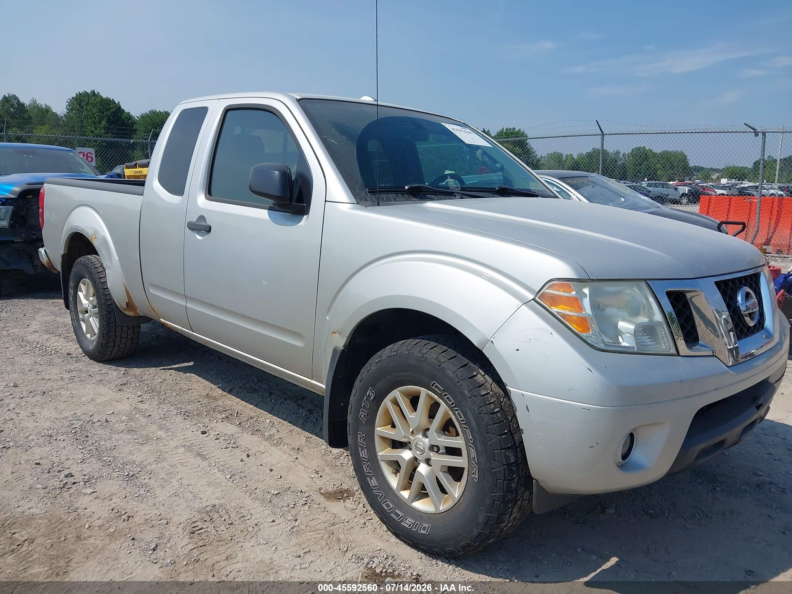 2014 Nissan Frontier Pro-4X, VIN 1N6AD0CW7EN722971 — Normal wear