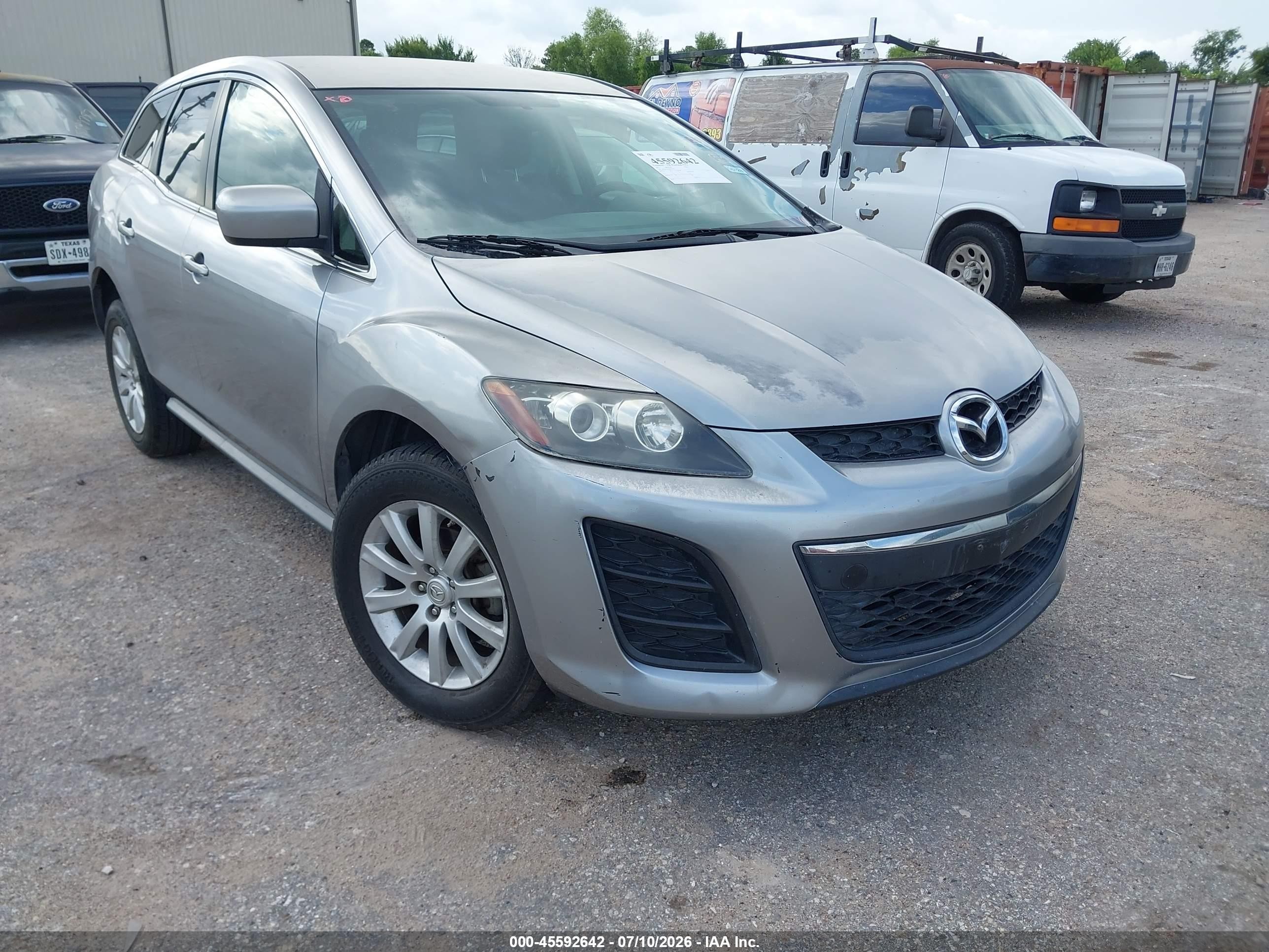 2011 Mazda CX-7 i SV, VIN JM3ER2A53B0397974 — Normal wear