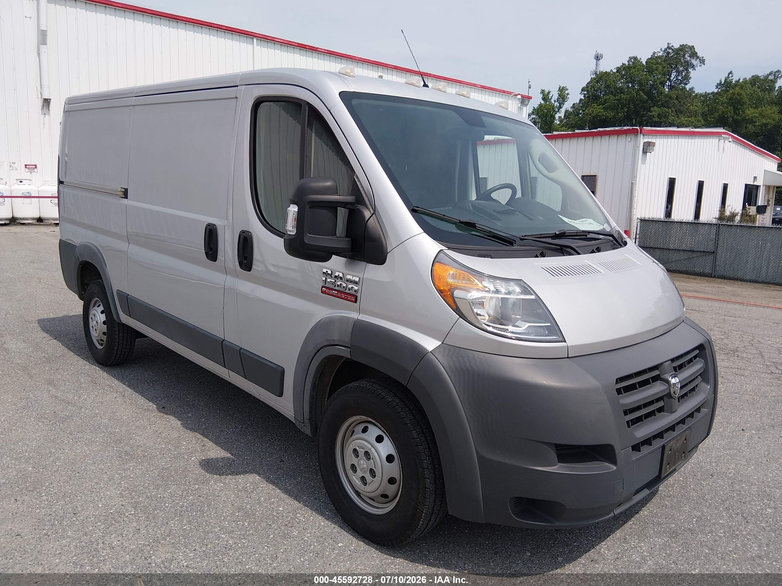 2018 Ram ProMaster Cargo, VIN 3C6TRVAG7JE147332 — Normal wear