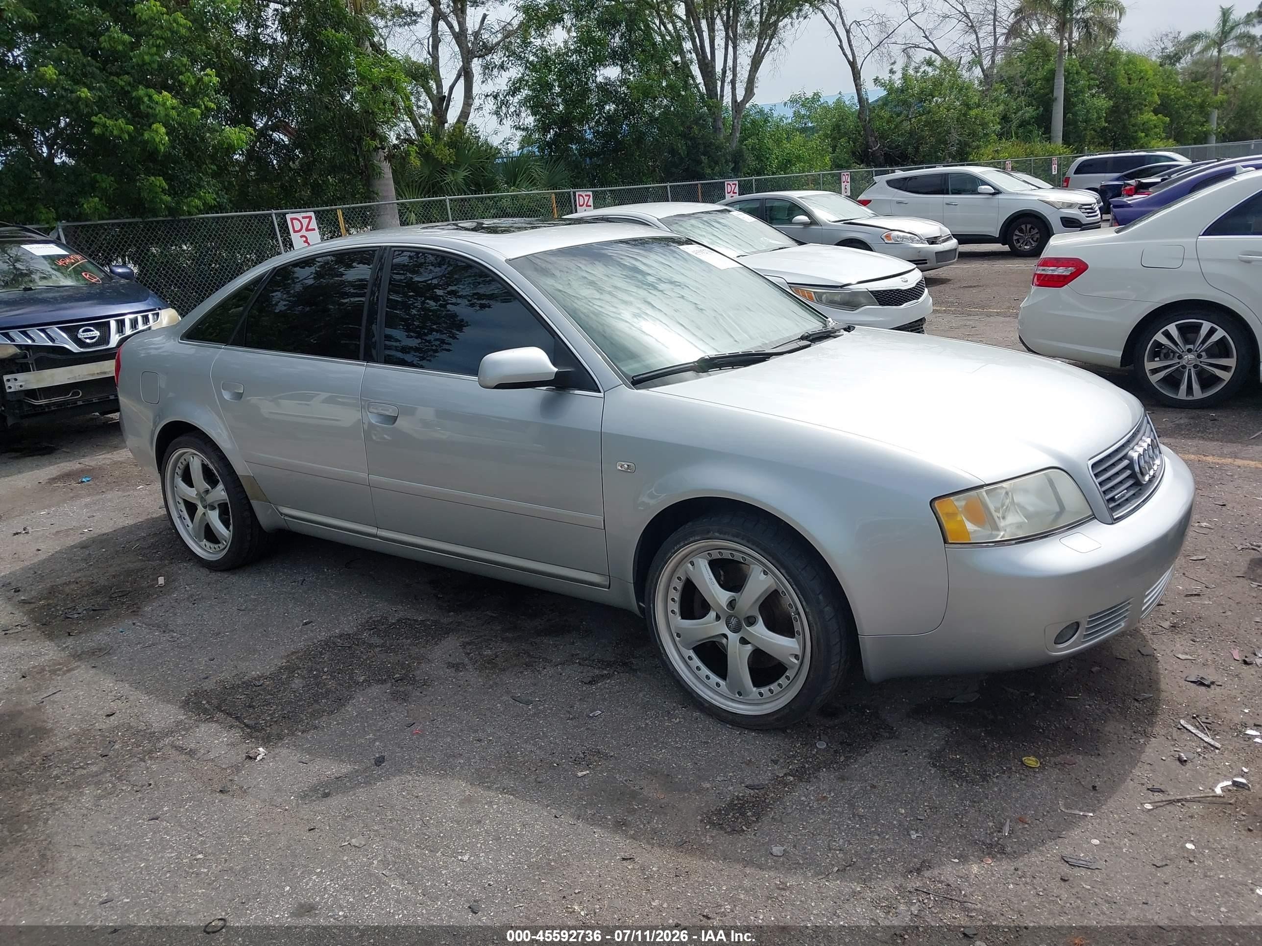 2002 Audi A6, VIN WAULD64B32N137405 — Обычный износ