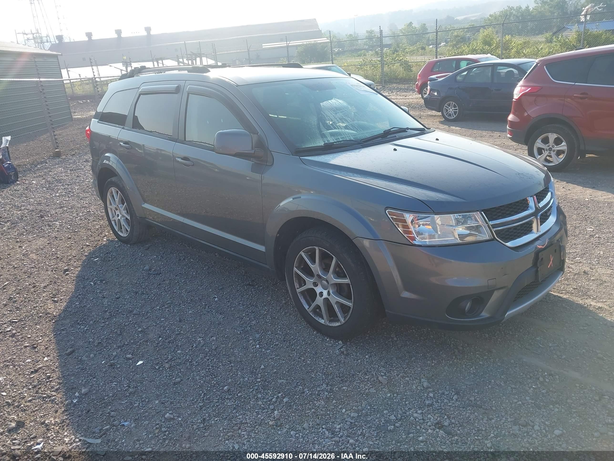 2012 Dodge Journey SXT, VIN 3C4PDDBG4CT181504 — Front end