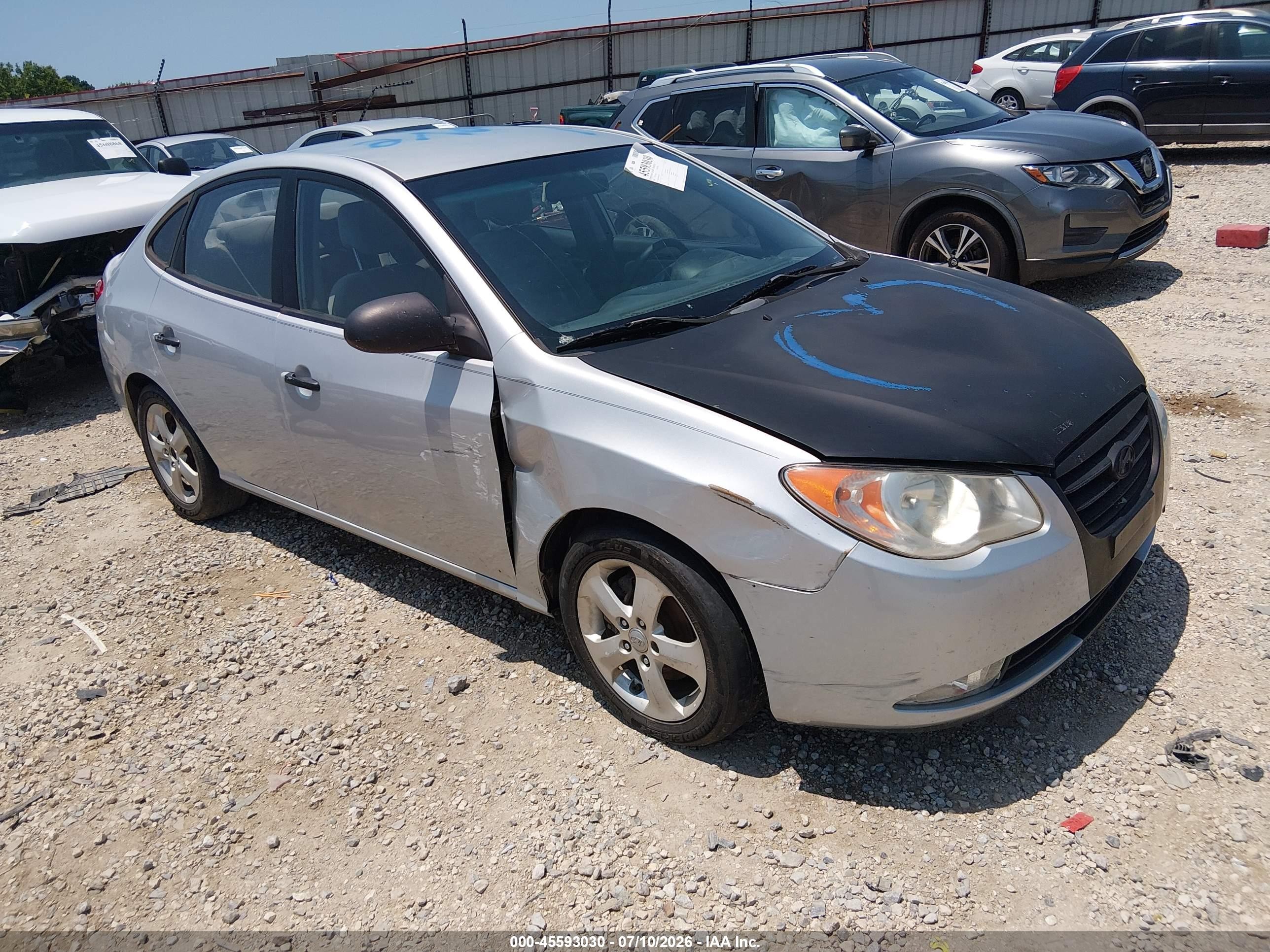 2009 Hyundai Elantra GLS, VIN KMHDU46D99U631001 — Side
