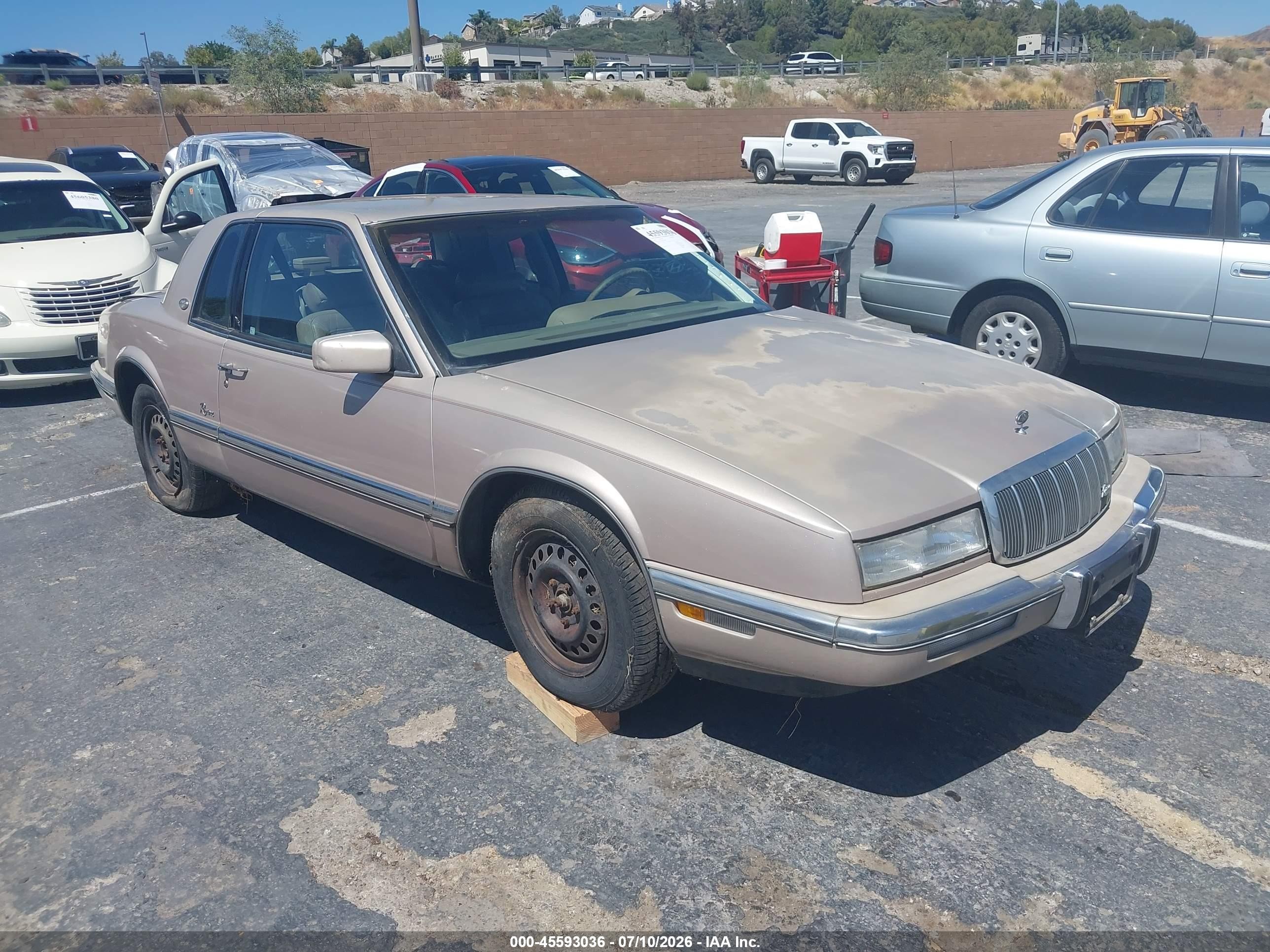 1991 Buick Riviera, VIN 1G4EZ13L9MU412497 — Обычный износ