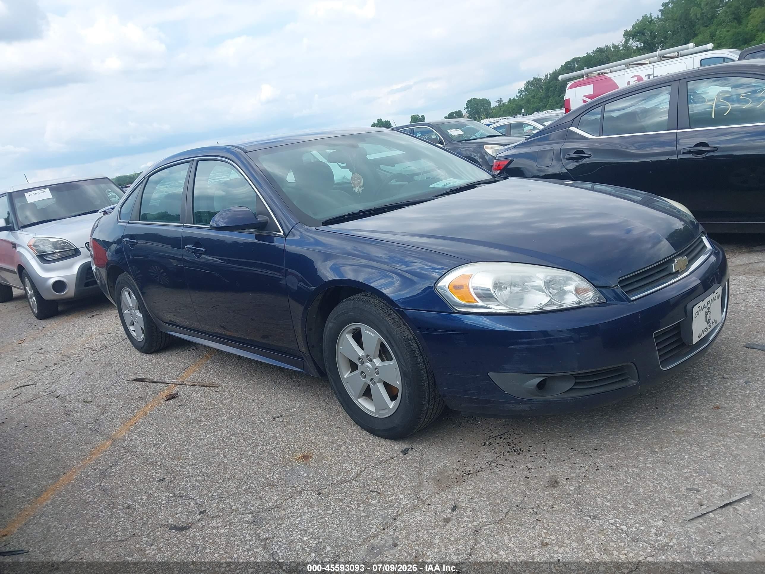 2010 Chevrolet Impala LT, VIN 2G1WB5EK6A1141116 — Normal wear