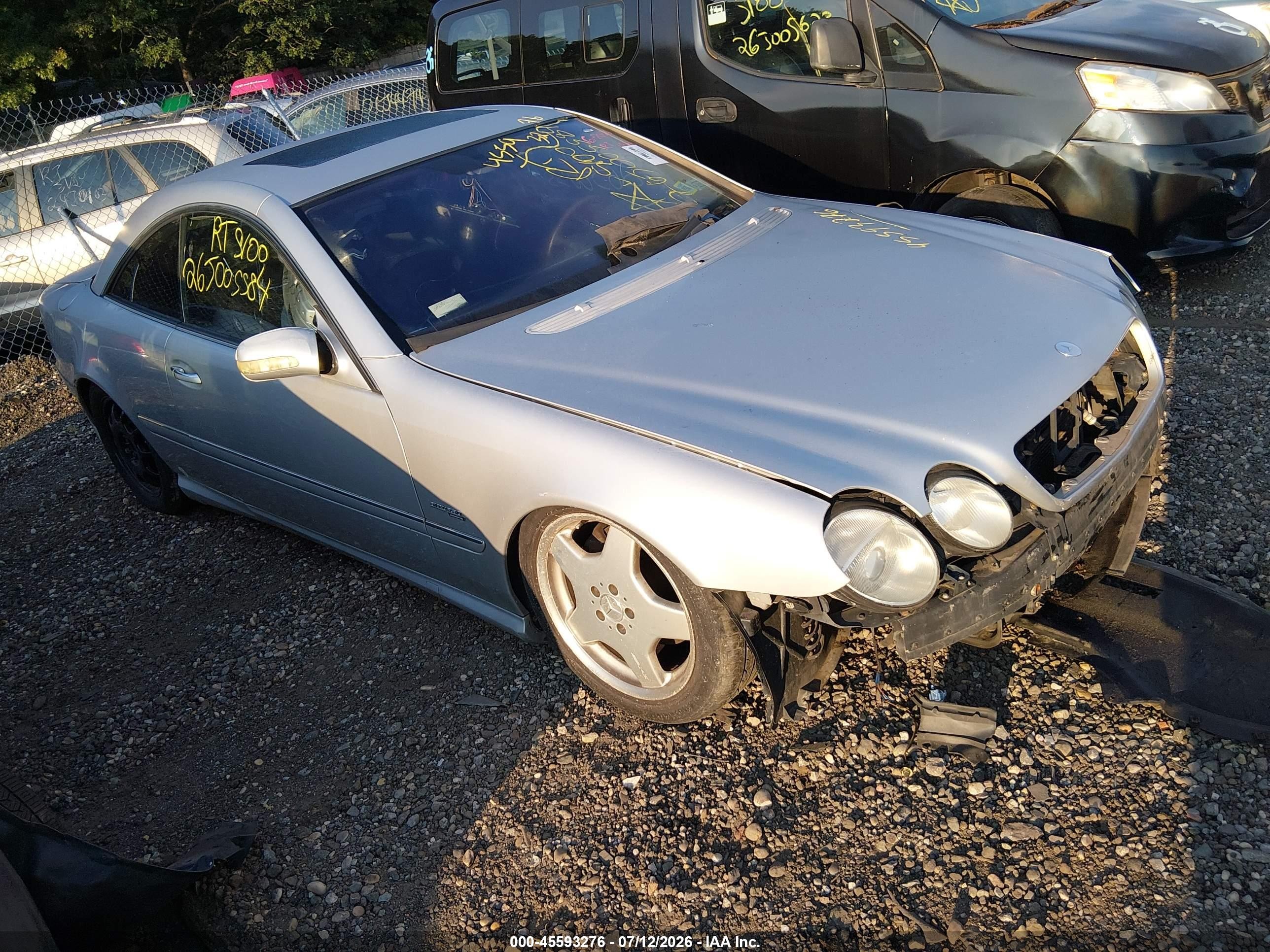 2002 Mercedes-Benz CL 500/600, VIN WDBPJ75J32A027193 — All over