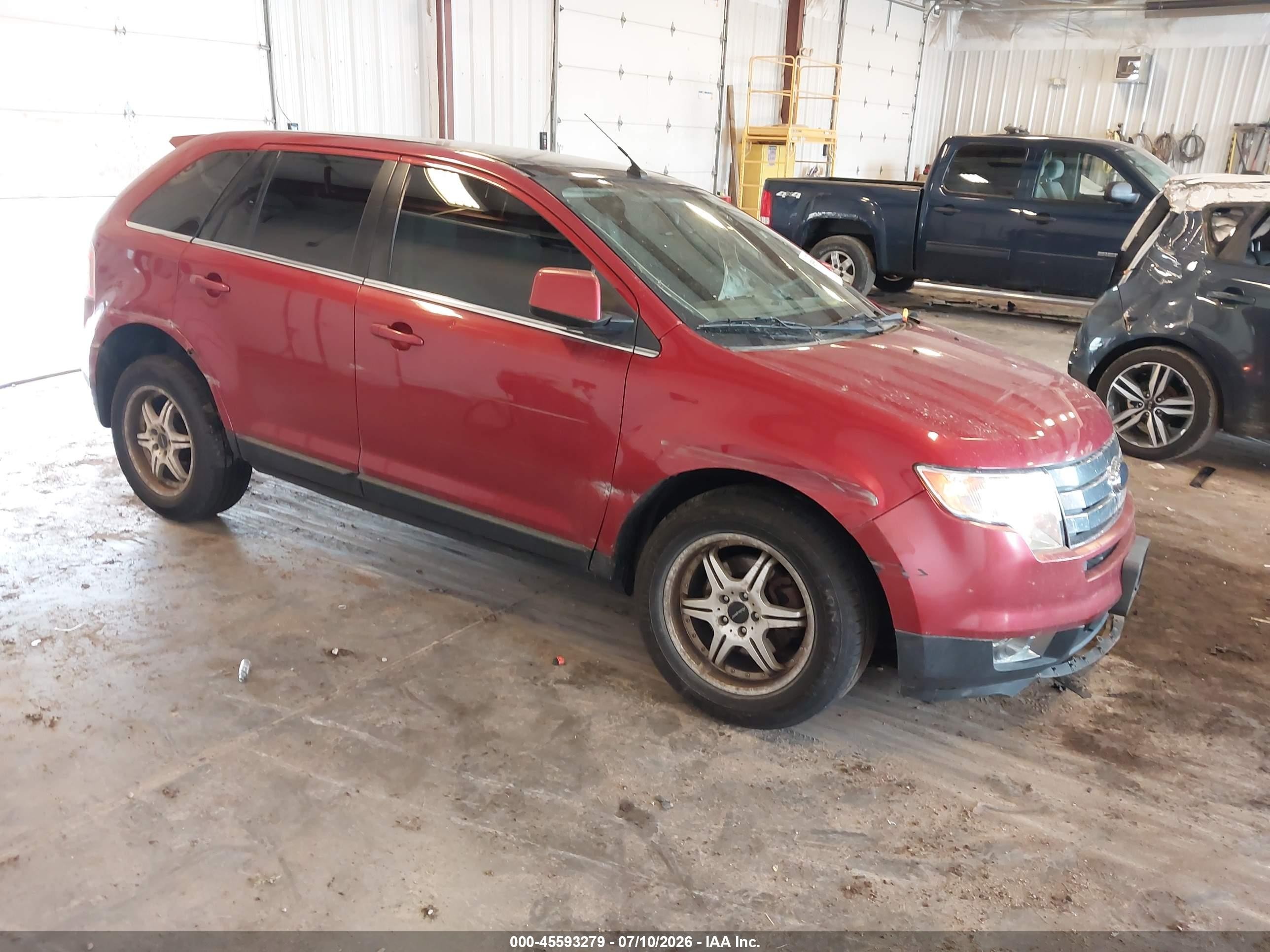 2008 Ford Edge Limited, VIN 2FMDK49C48BB24388 — Перед