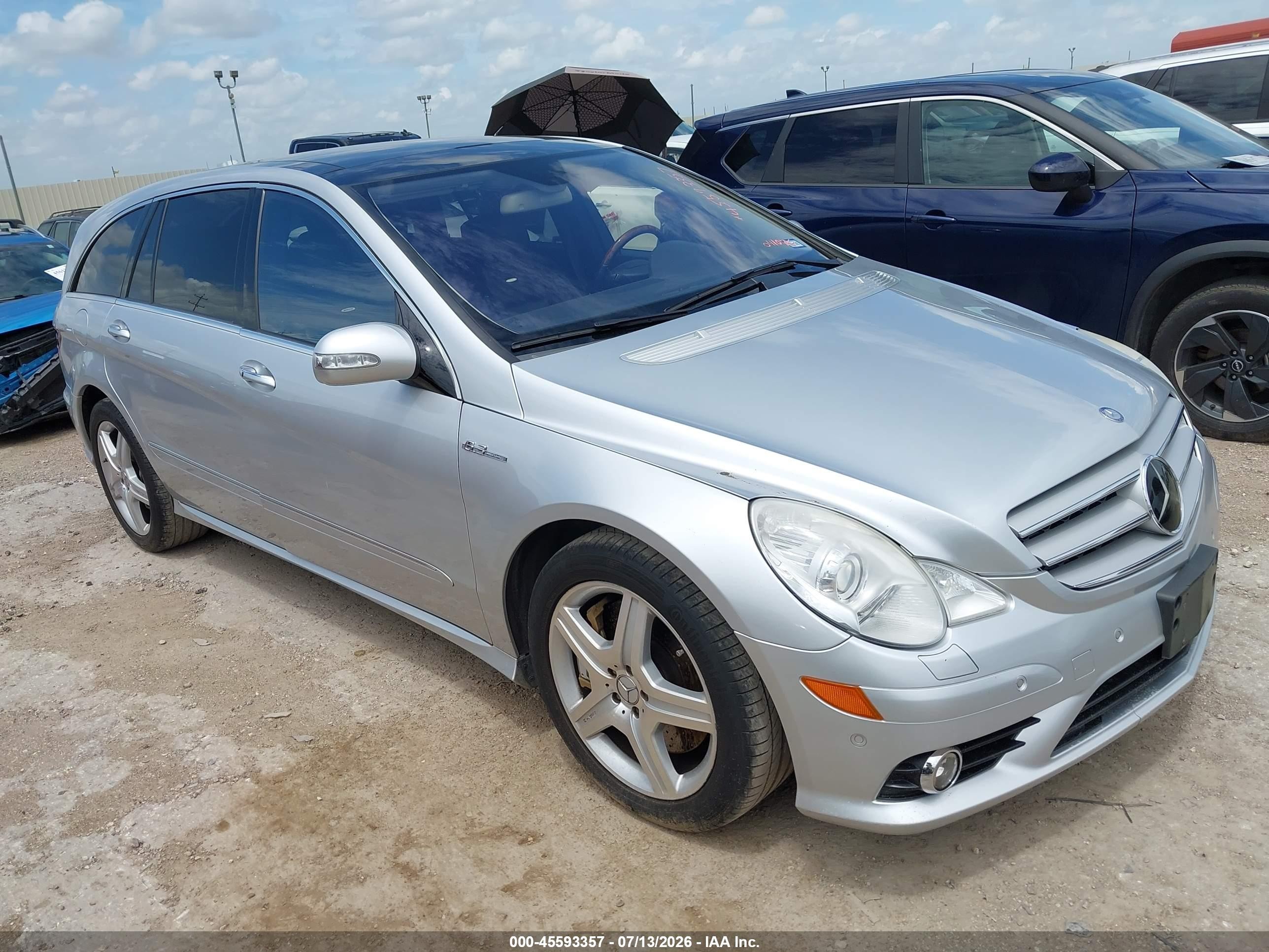 2007 Mercedes-Benz R, VIN 4JGCB77E37A041076 — Пресная вода