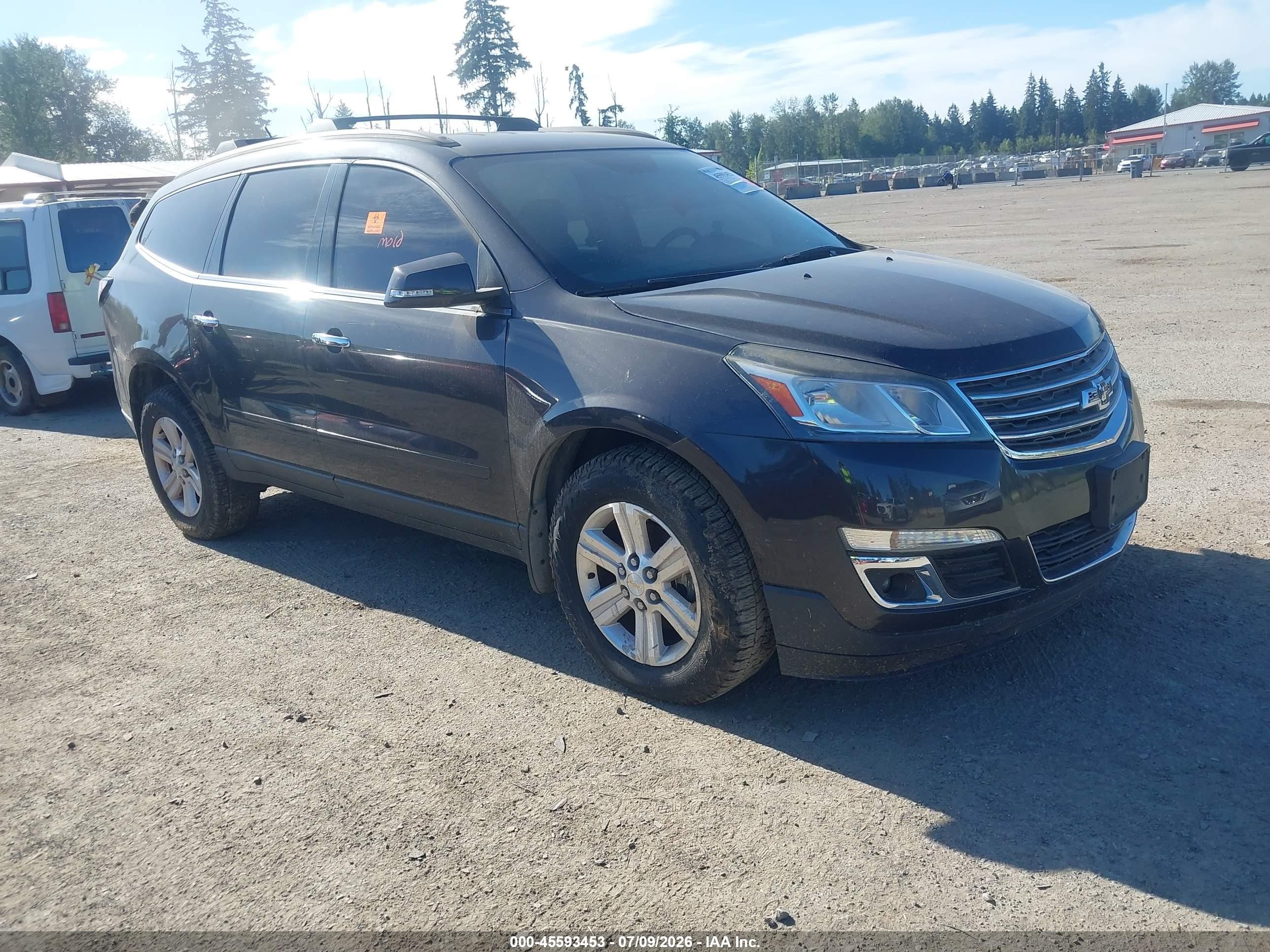 2013 Chevrolet Traverse LT, VIN 1GNKVGKD8DJ120266 — Обычный износ