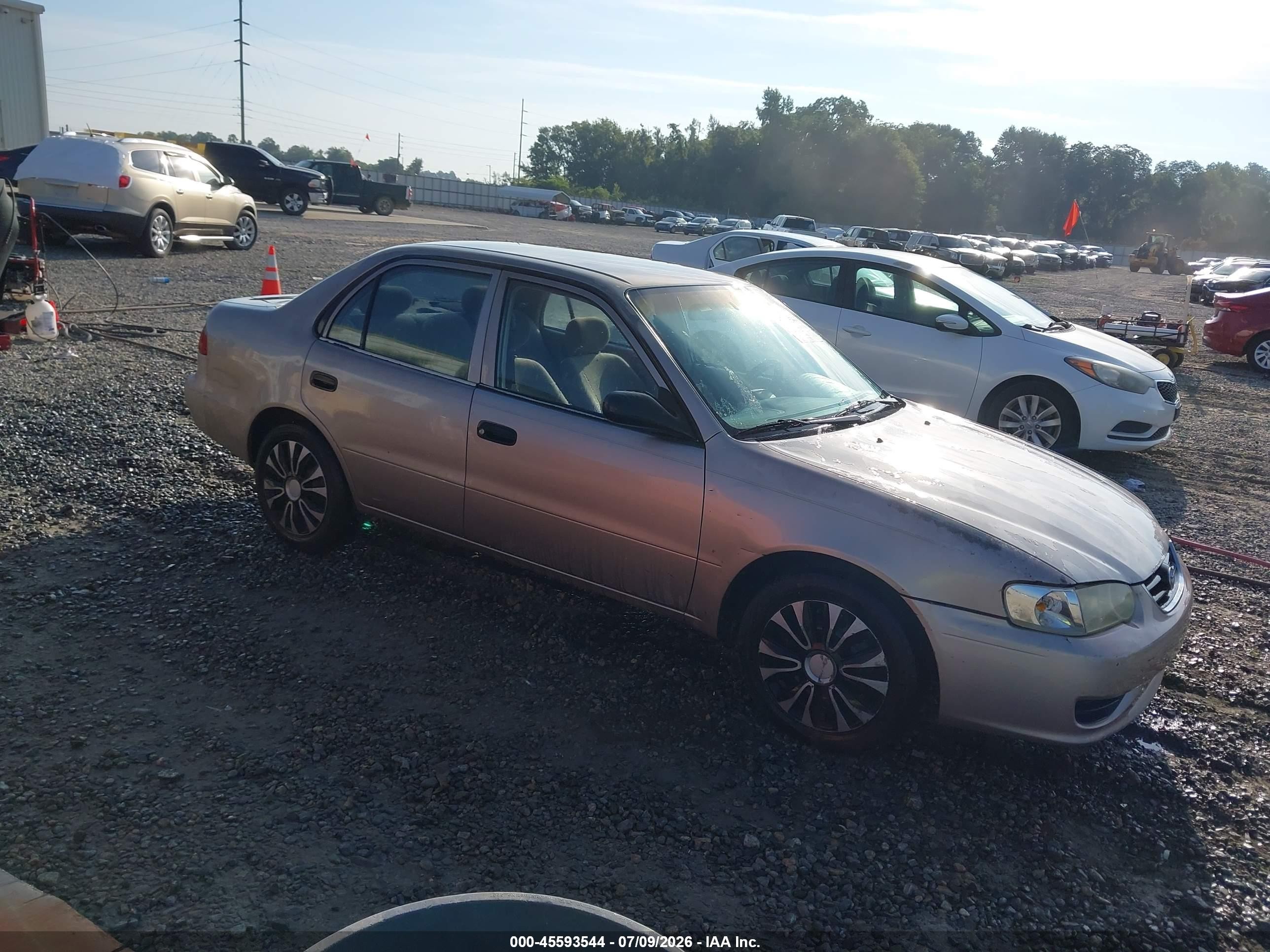 2001 Toyota Corolla CE, VIN 1NXBR12E21Z557866 — Normal wear