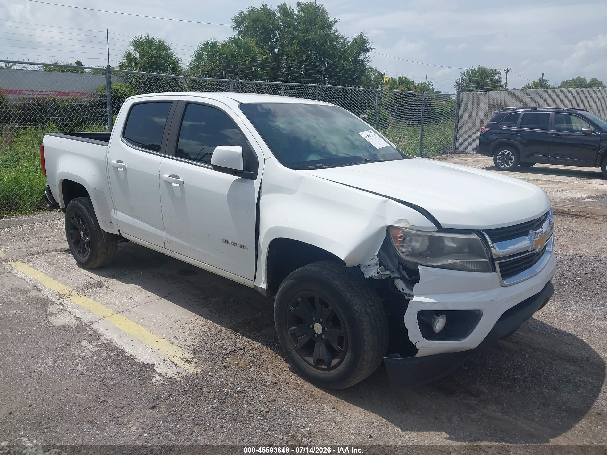 2018 Chevrolet Colorado 2WD LT, VIN 1GCGSCEAXJ1166274 — All over