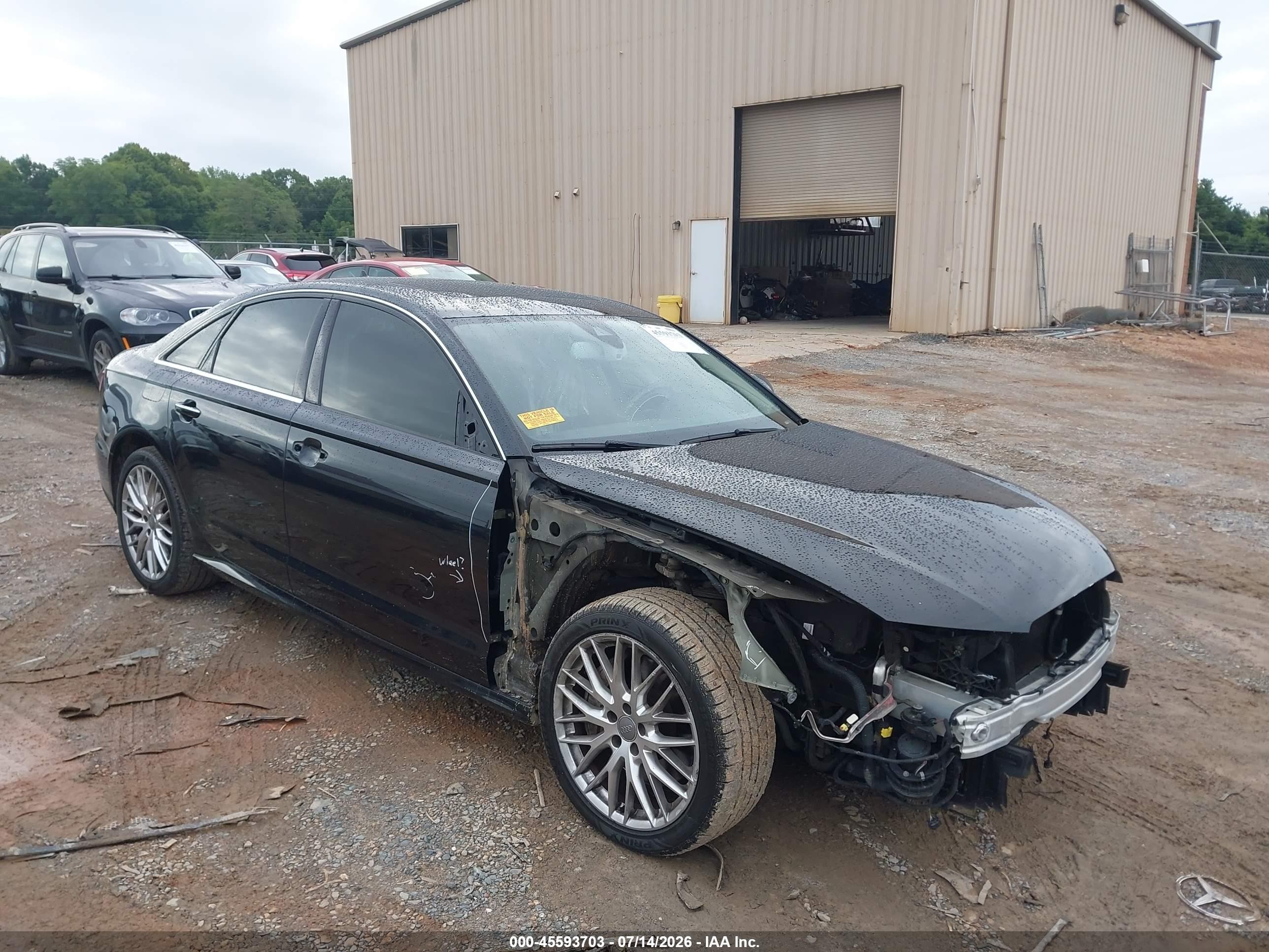 2016 Audi A6 Premium Plus, VIN WAUFGAFC5GN018193 — Front end