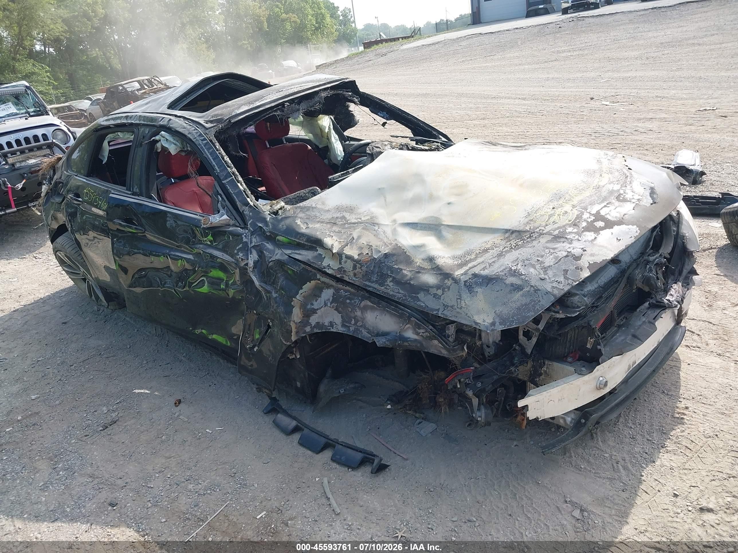2015 BMW 4 Series 428i xDrive, VIN WBA4A7C58FD413717 — Rollover