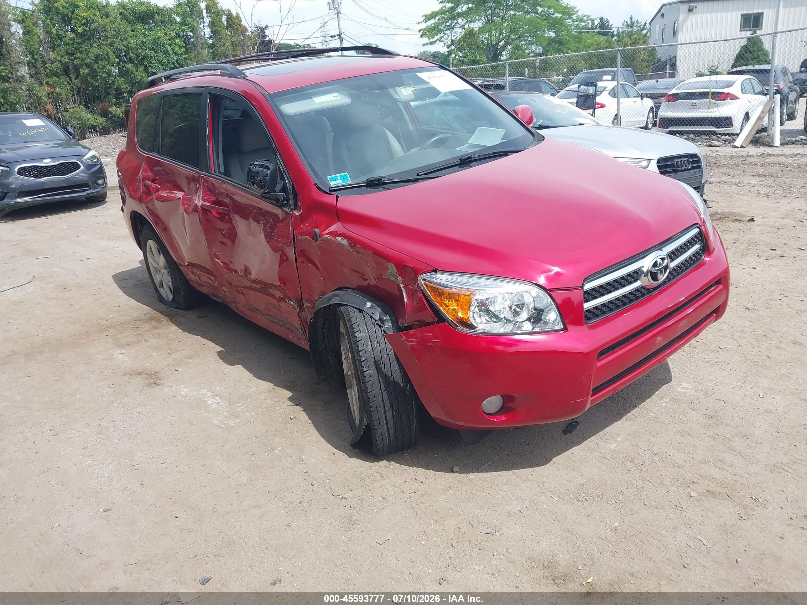 2007 Toyota RAV4 Limited, VIN JTMBD31V475097788 — Днище