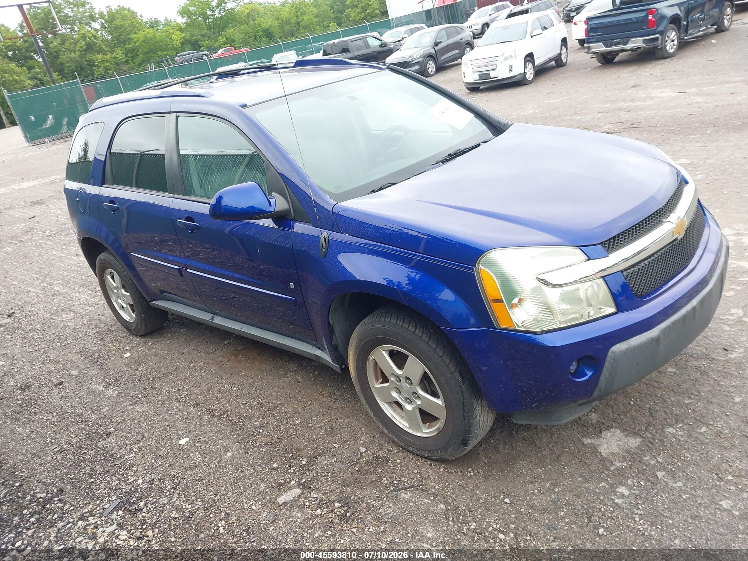 2006 Chevrolet Equinox LT, VIN 2CNDL73F666131821 — Normal wear
