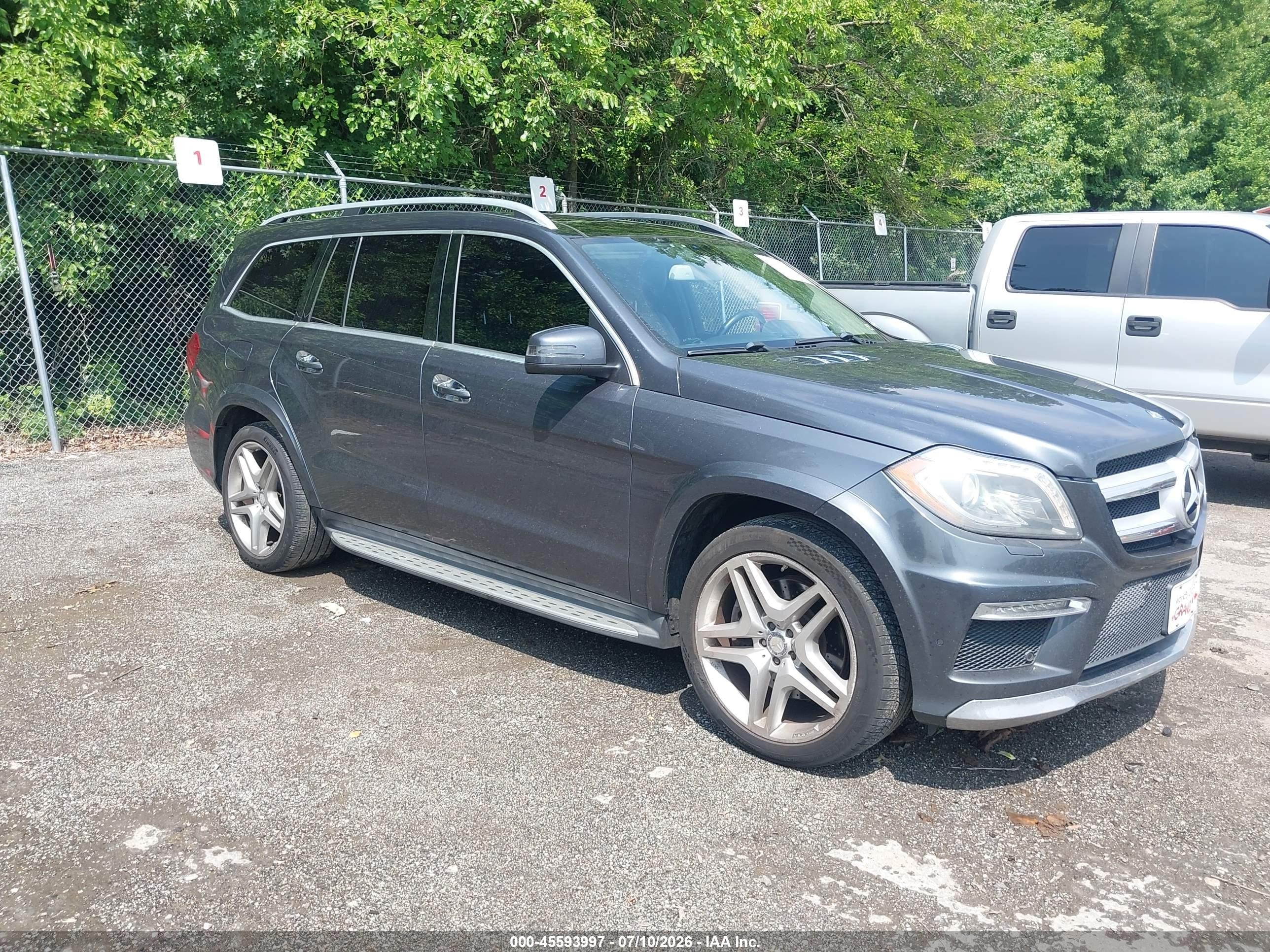 2014 Mercedes-Benz GL 550, VIN 4JGDF7DE6EA311444 — Theft recovery