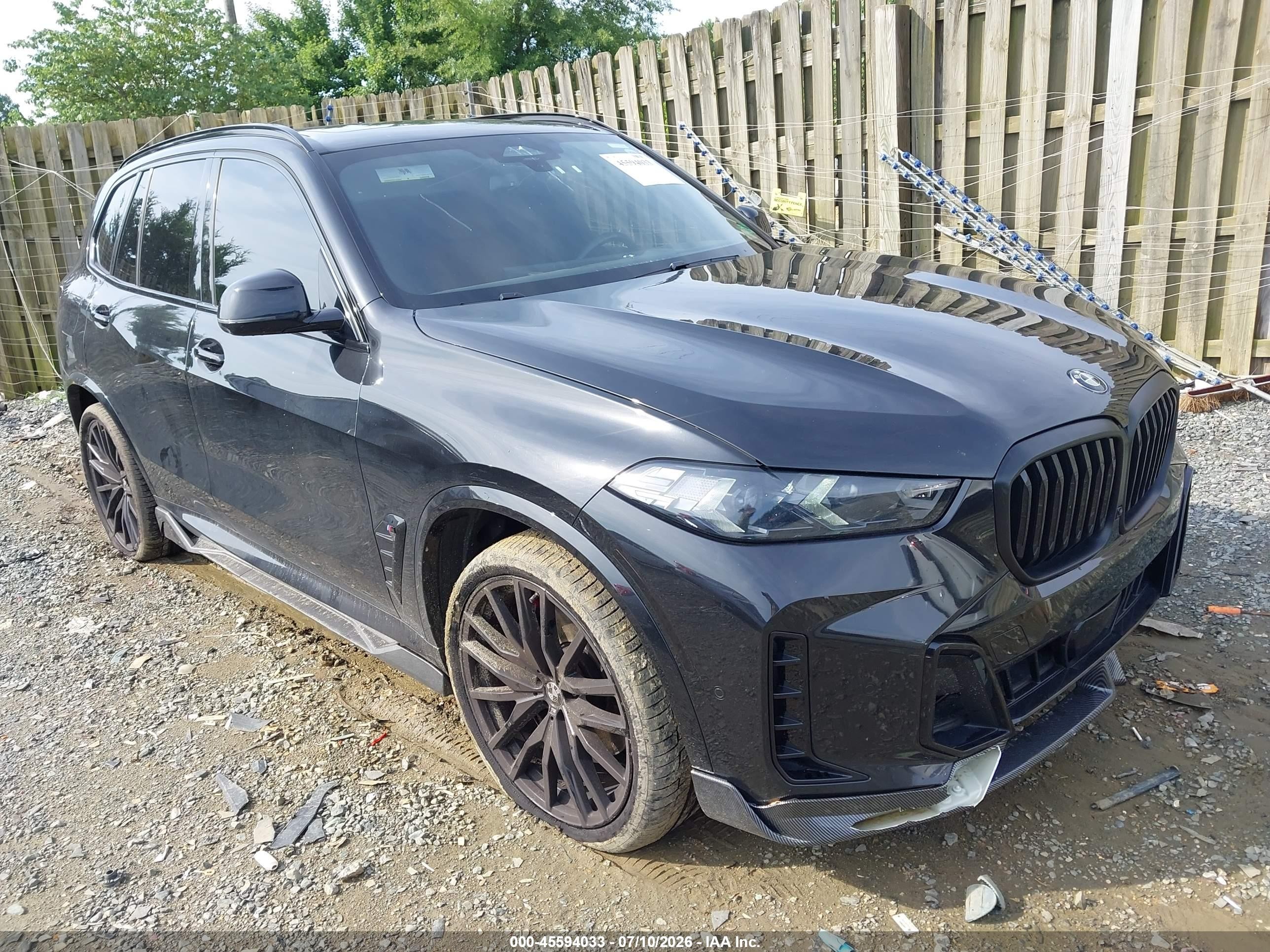 2024 BMW X5 xDrive40i, VIN 5UX23EU01R9S91171 — Front end