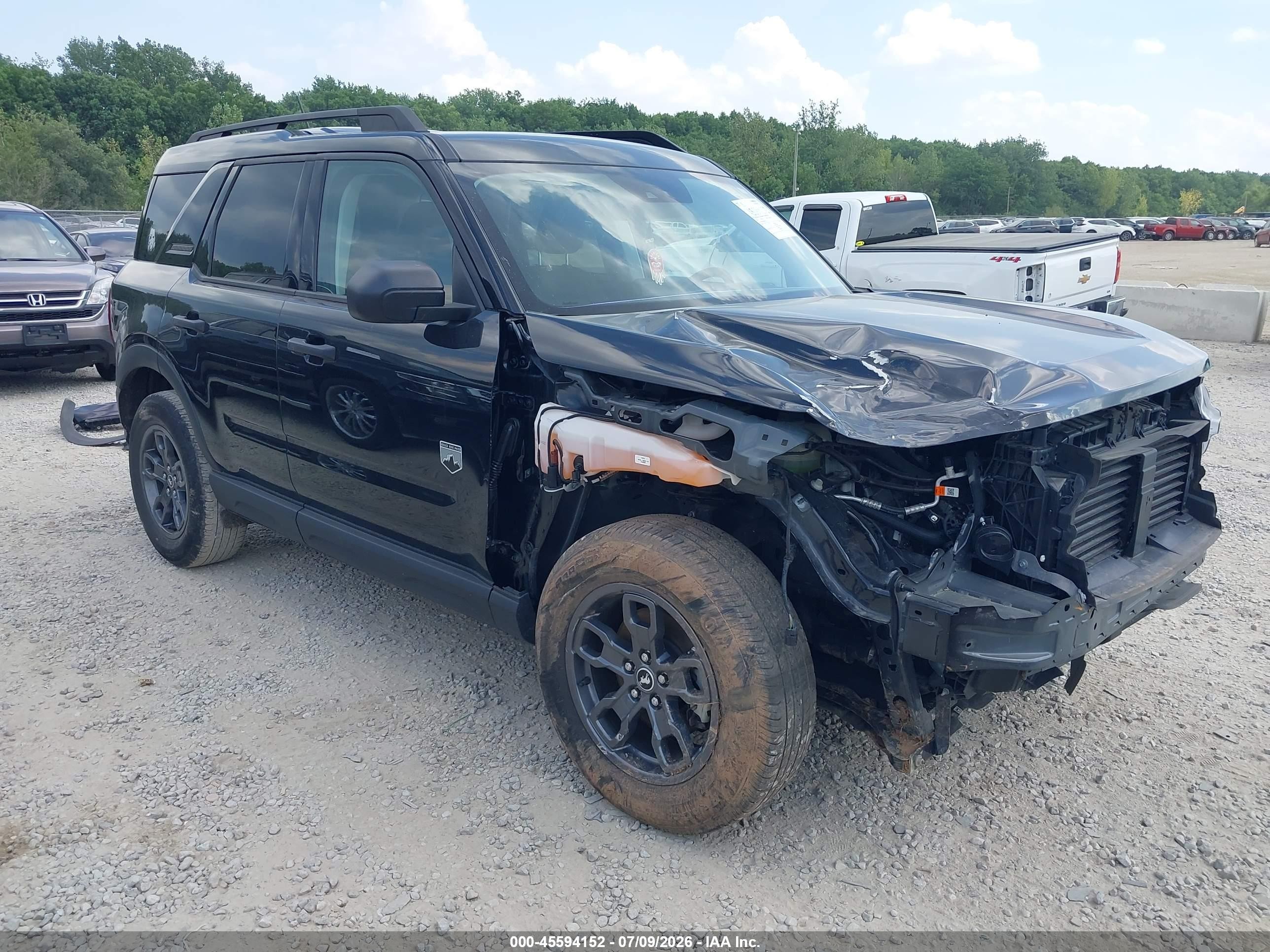 2023 Ford Bronco Sport Big Bend, VIN 3FMCR9B6XPRD69446 — Front end