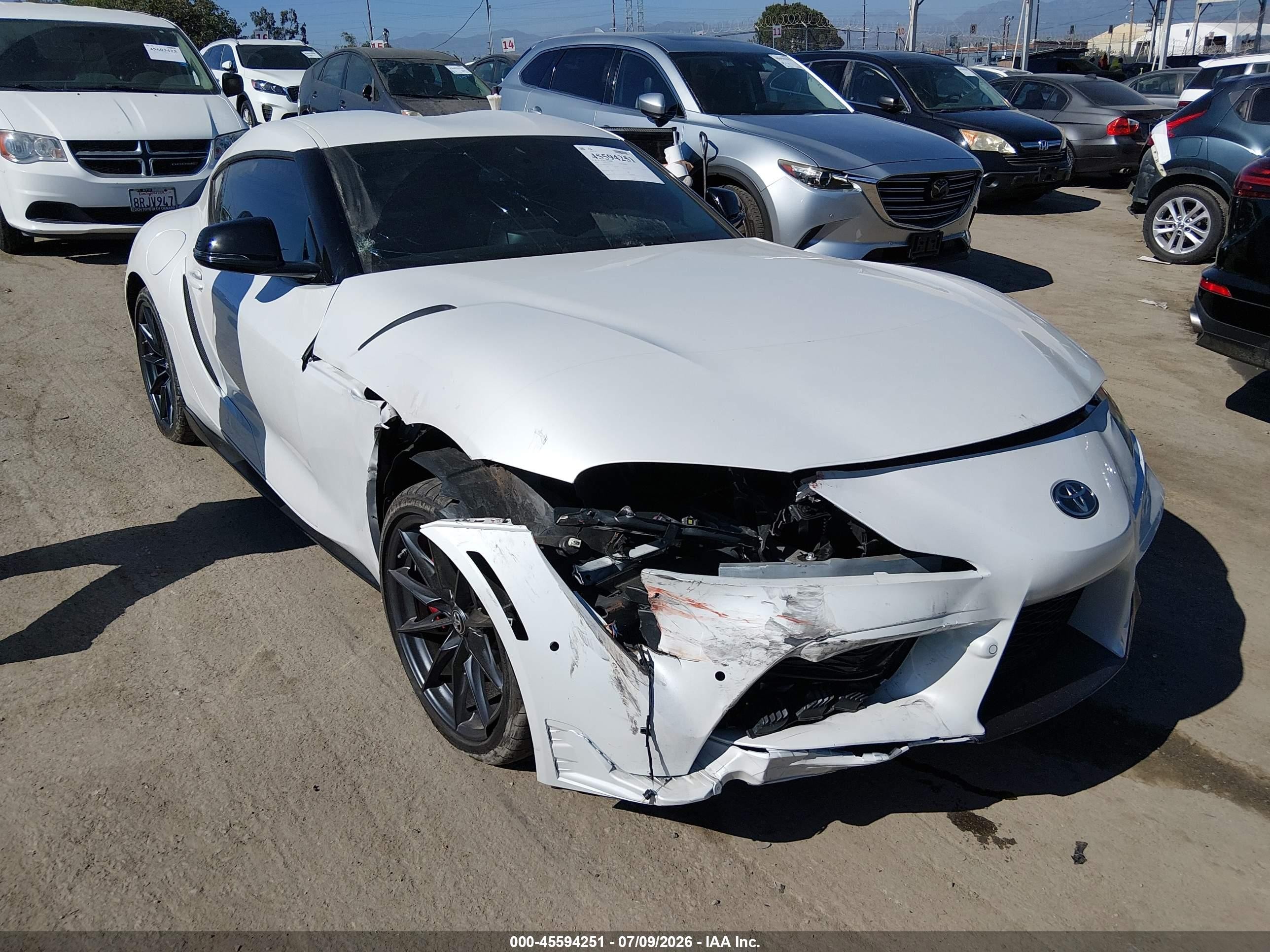 2026 Toyota Supra Premium, VIN WZ1DB0G01TW072748 — Front end