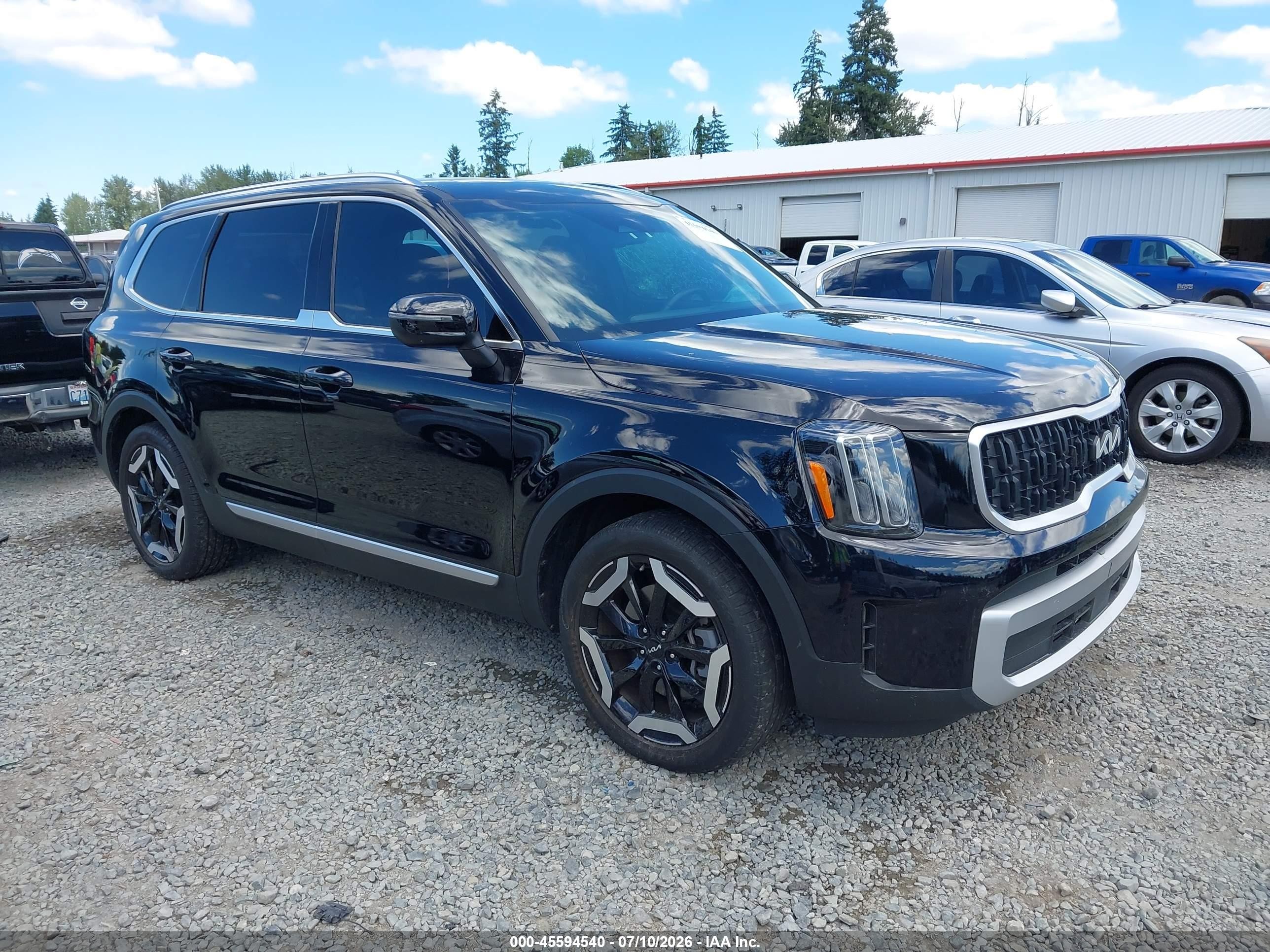 2024 Kia Telluride EX, VIN 5XYP3DGC8RG485850 — Burn