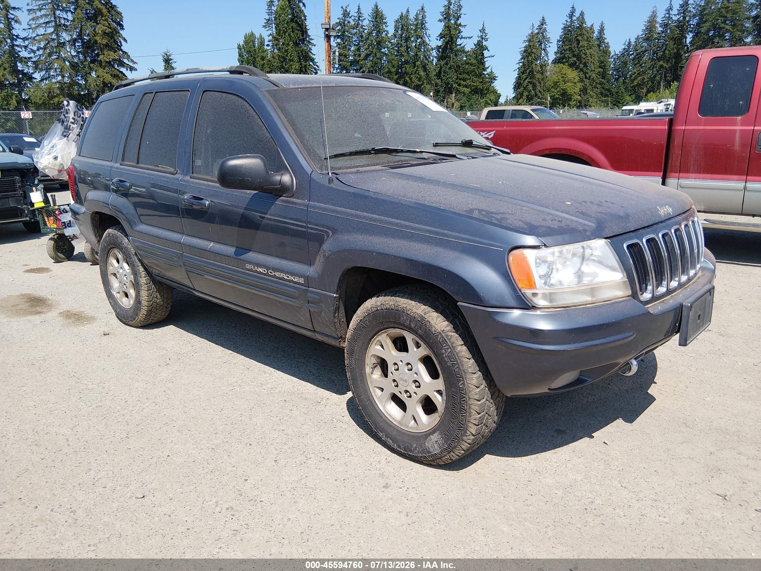 2001 Jeep Grand Cherokee Limited, VIN 1J4GW58N21C731243 — Обычный износ