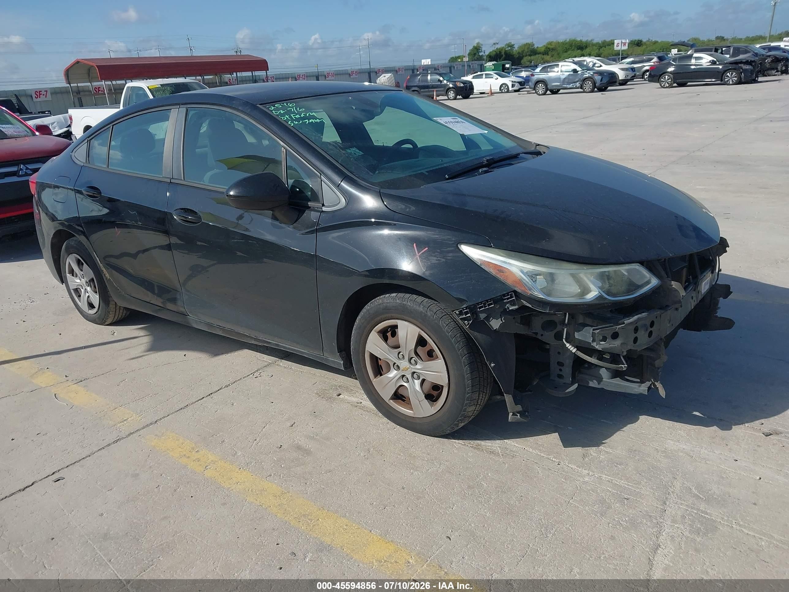 2016 Chevrolet Cruze LS, VIN 1G1BC5SM3G7312093 — Undercarriage