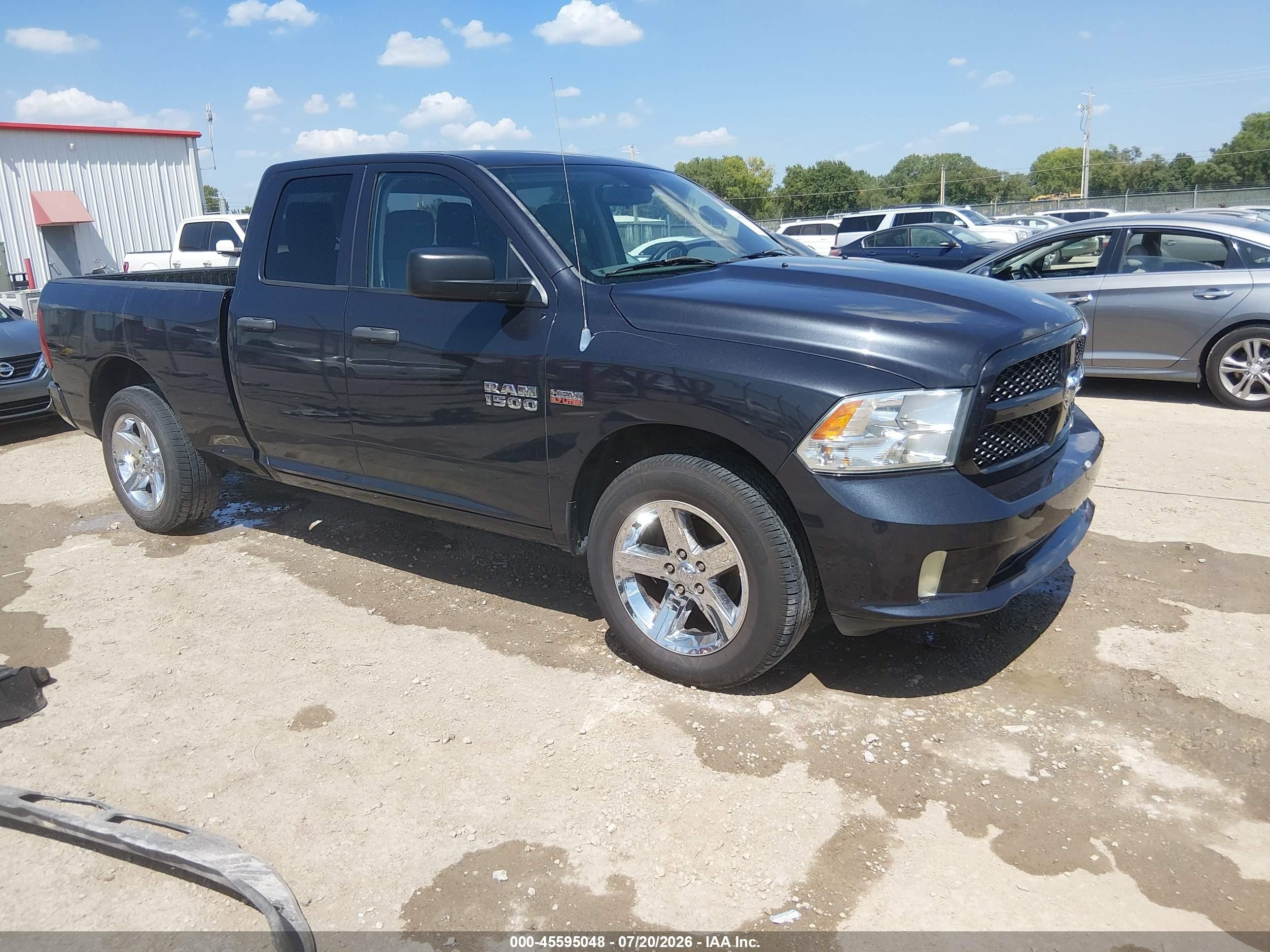 2013 Ram 1500 Express, VIN 1C6RR6FT3DS700405 — Hail